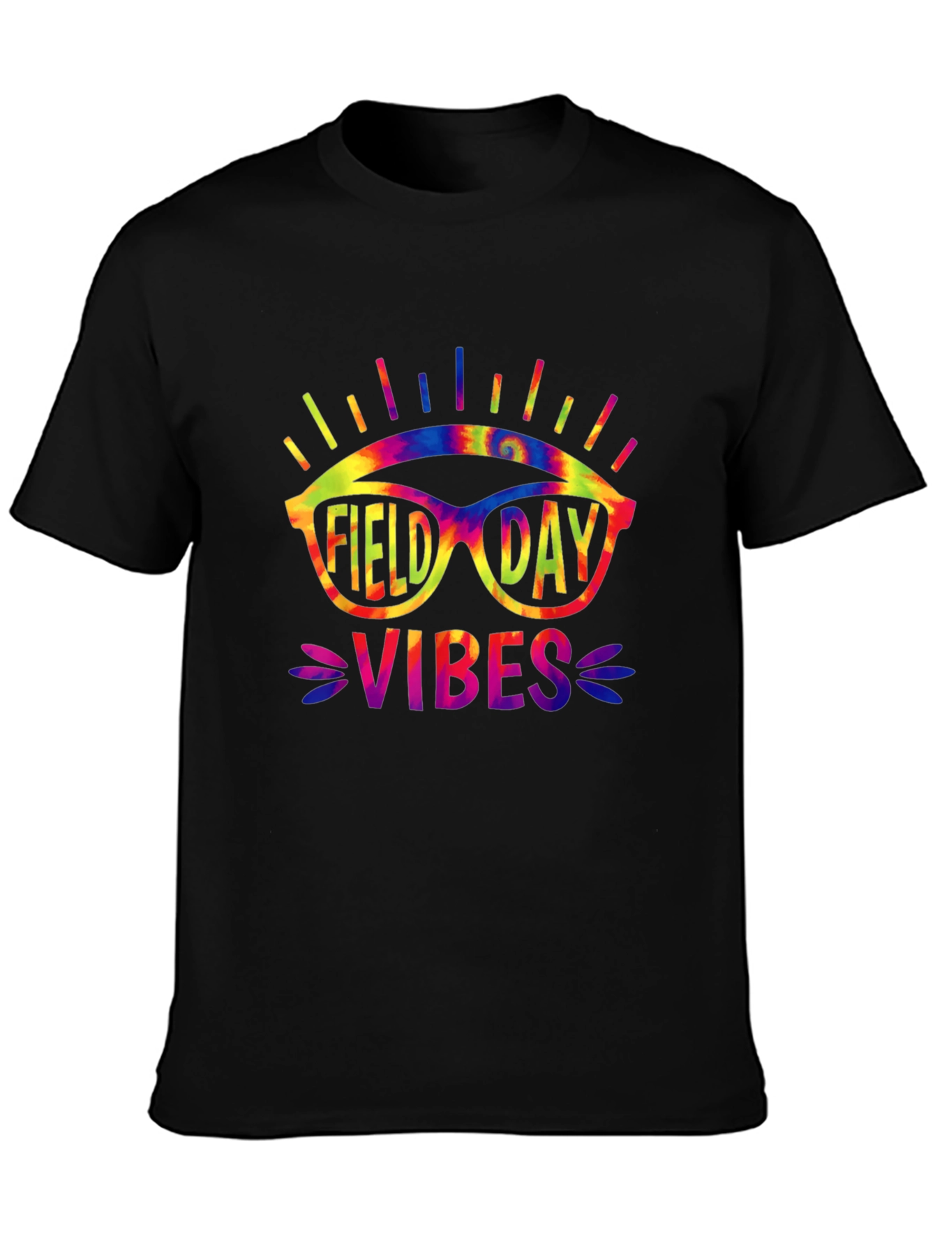 Field Day Vibes Tie Dye Graphic Tee