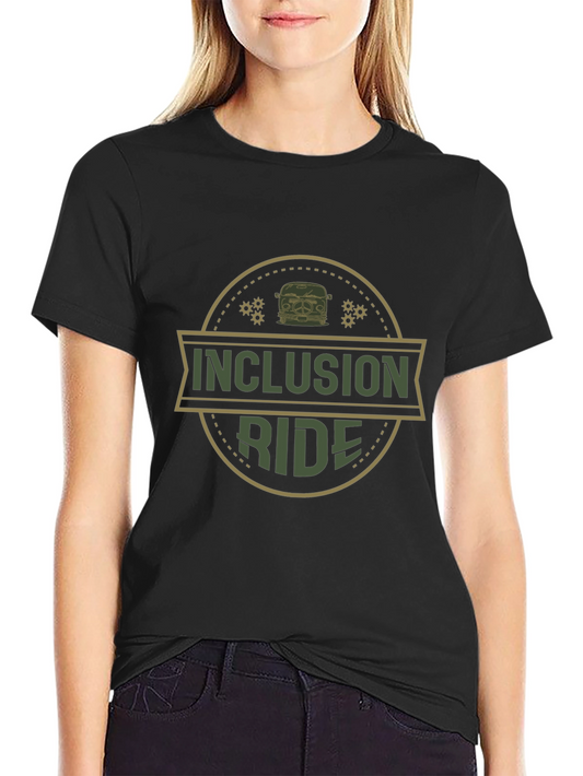Inclusion Ride Black Graphic T-Shirt