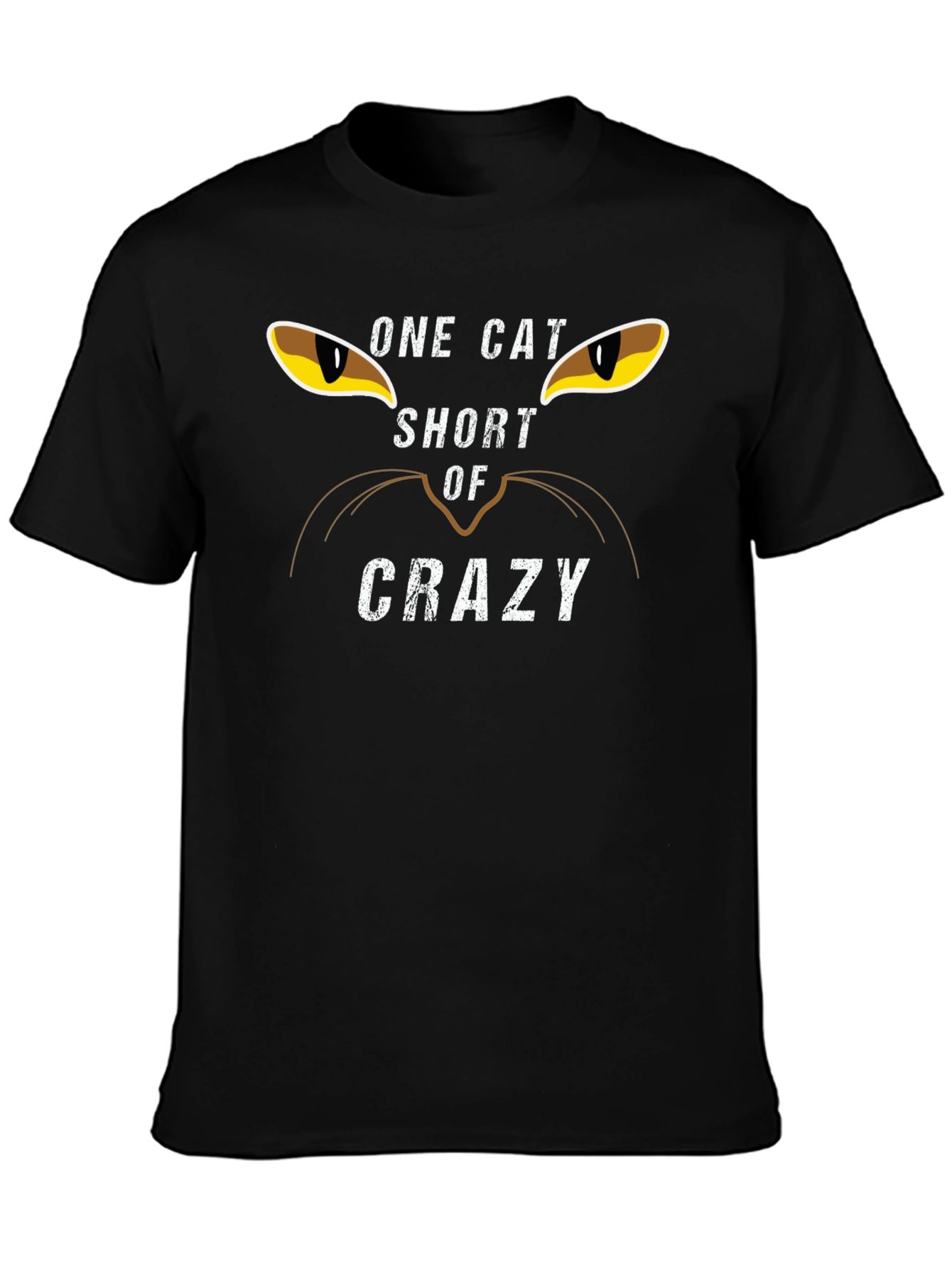 One Cat Short of Crazy Graphic Tee