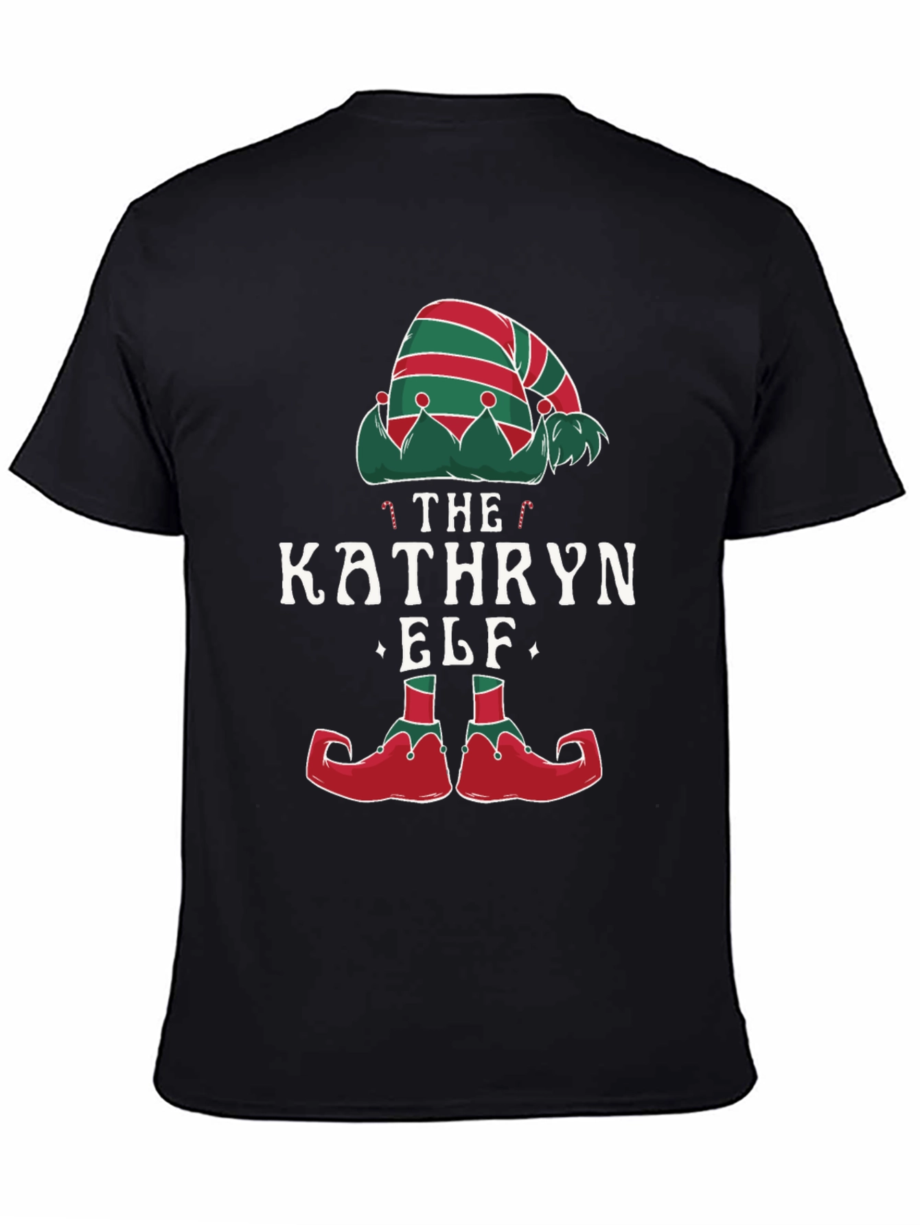 Kathryn Elf Christmas T-Shirt Holiday Tee