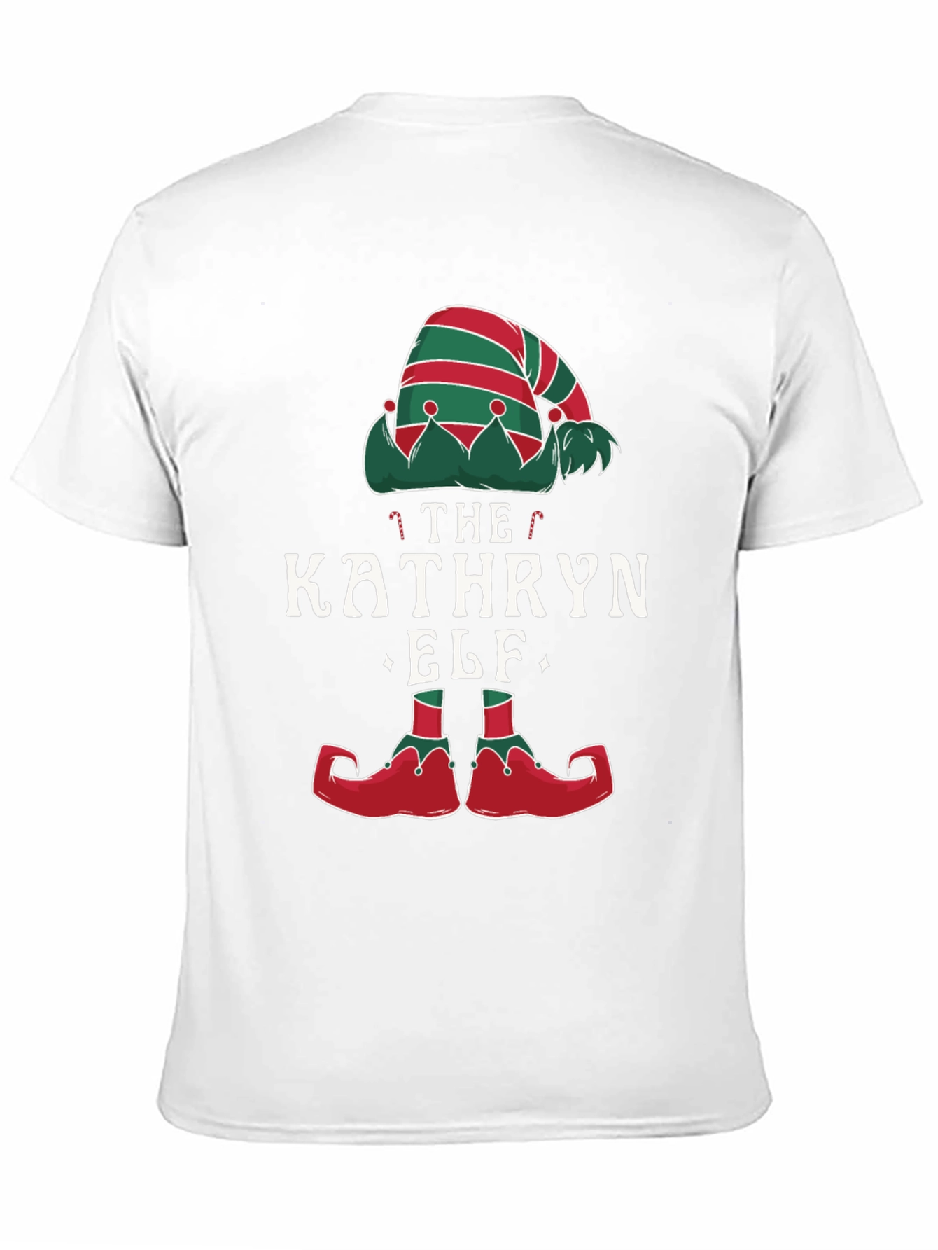 Kathryn Elf Christmas T-Shirt Holiday Tee