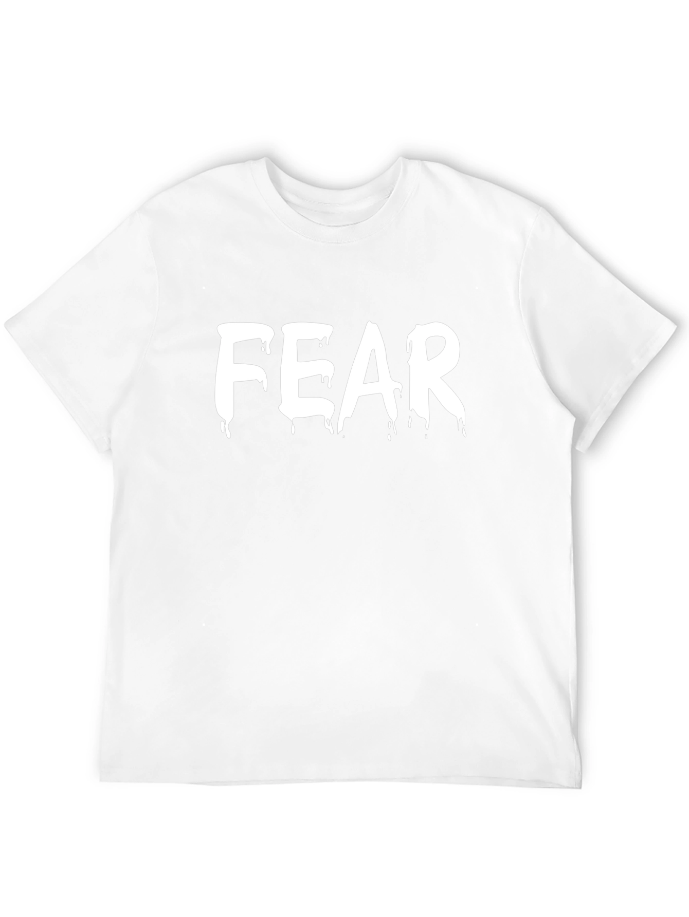 Fear Drip Graphic Tee - Mens Black T-Shirt