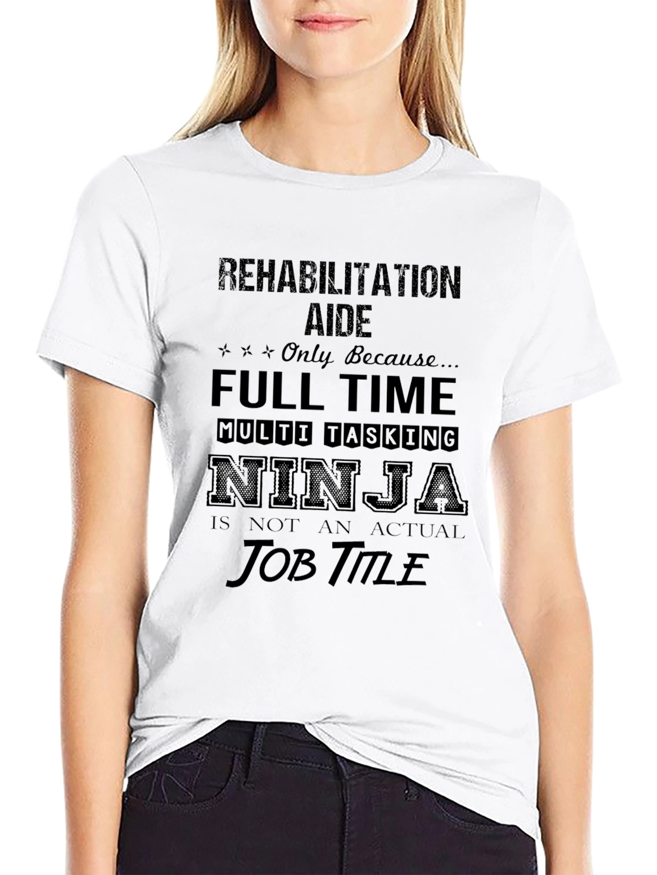 Rehabilitation Aide Ninja T-Shirt