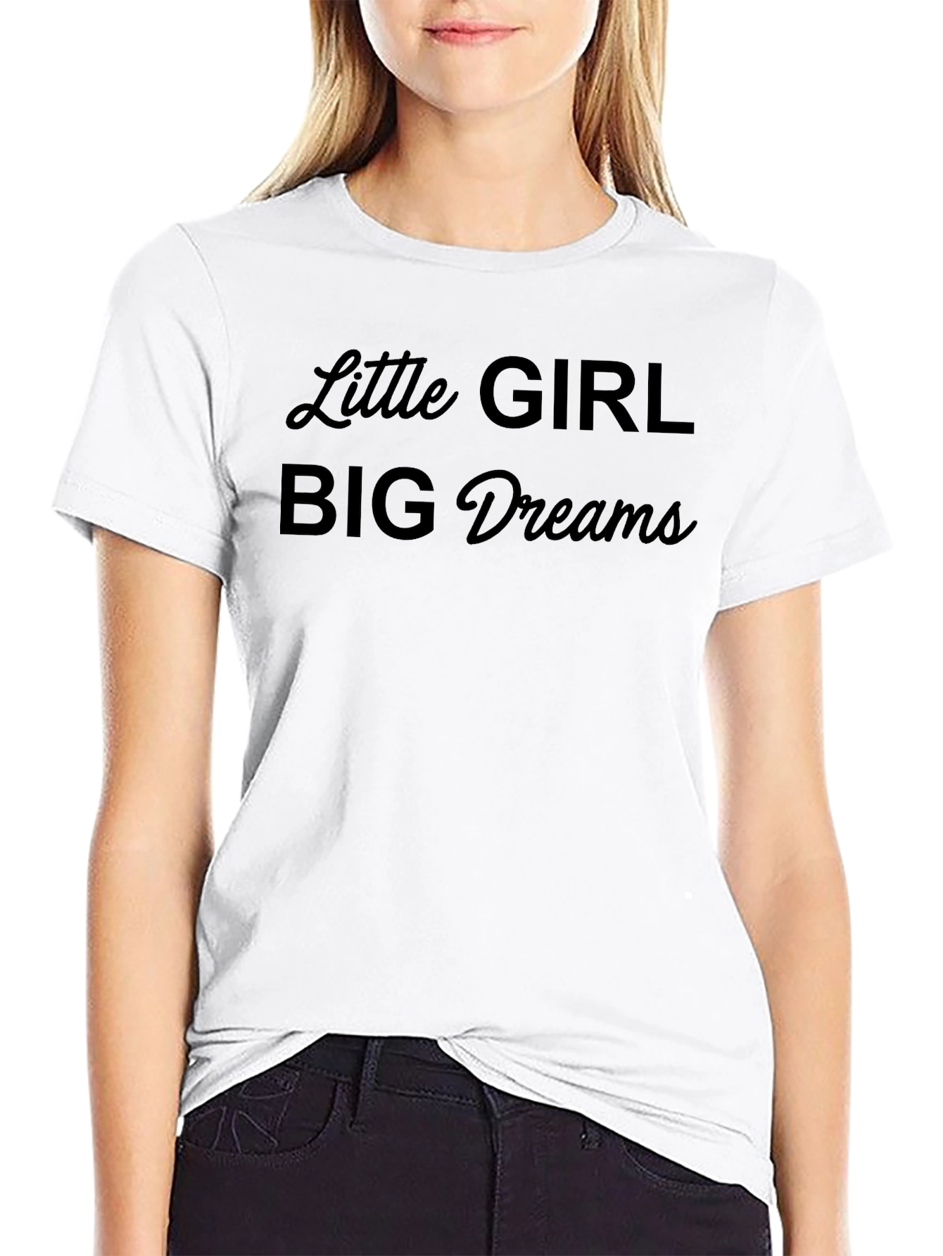 Little Girl Big Dreams Graphic T-Shirt