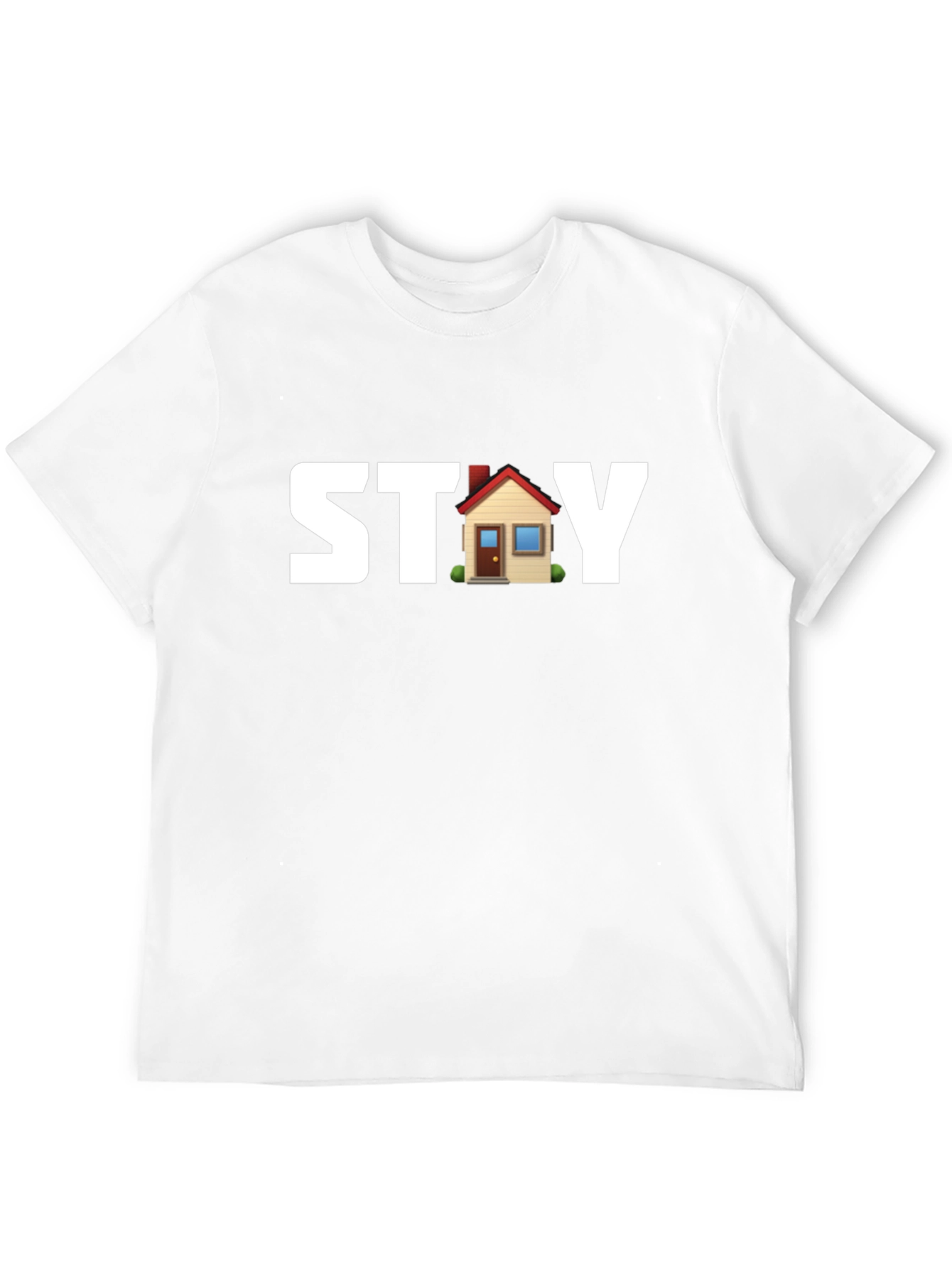 Stay Home Black T-Shirt
