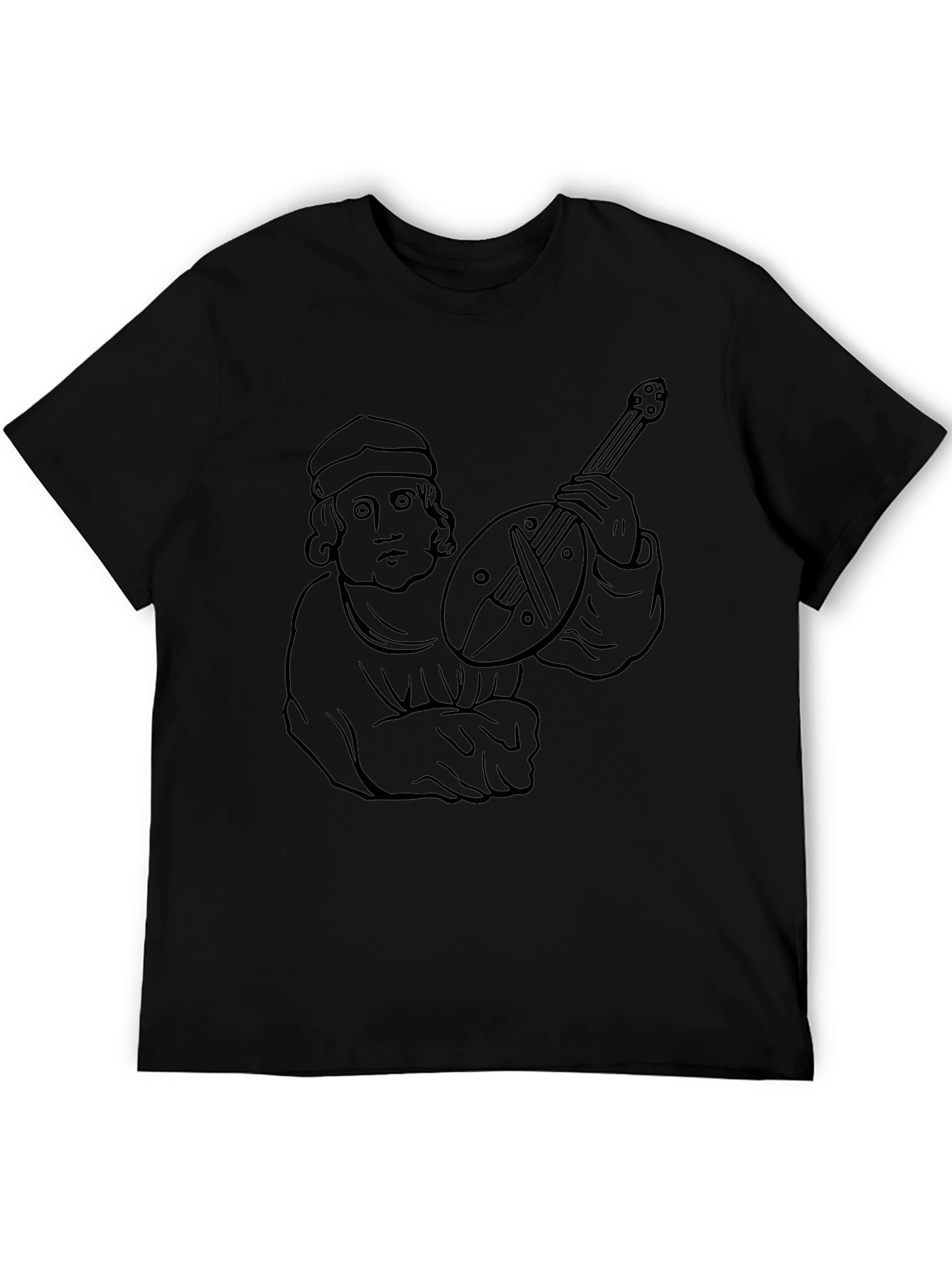 Medieval Musician Graphic Tee