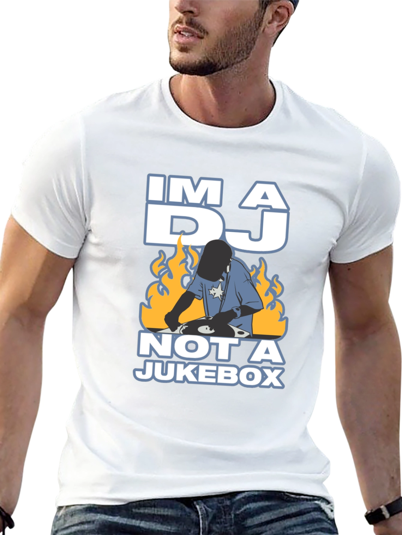 Im a DJ Not a Jukebox Graphic T-Shirt