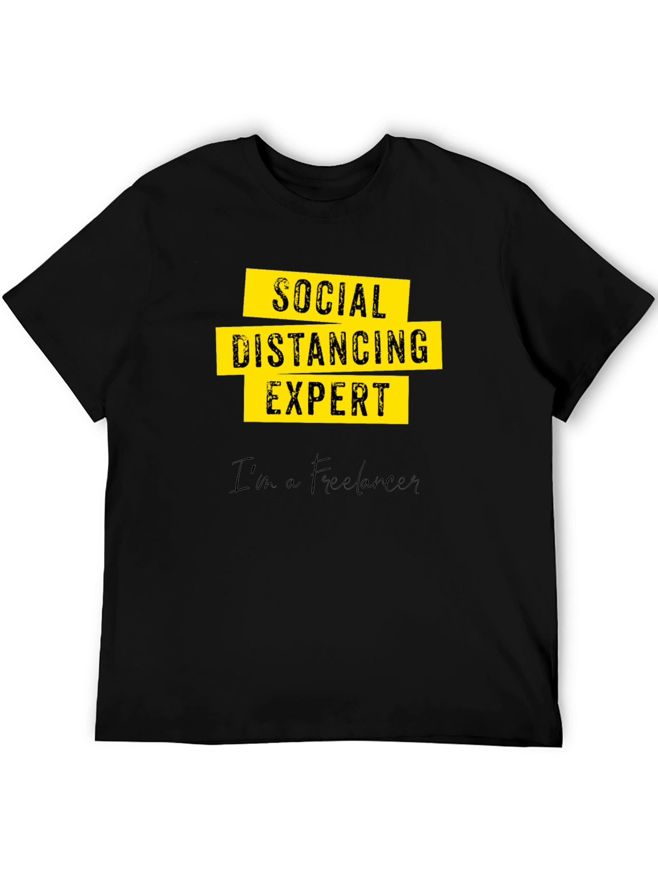 Social Distancing Expert Freelancer T-Shirt