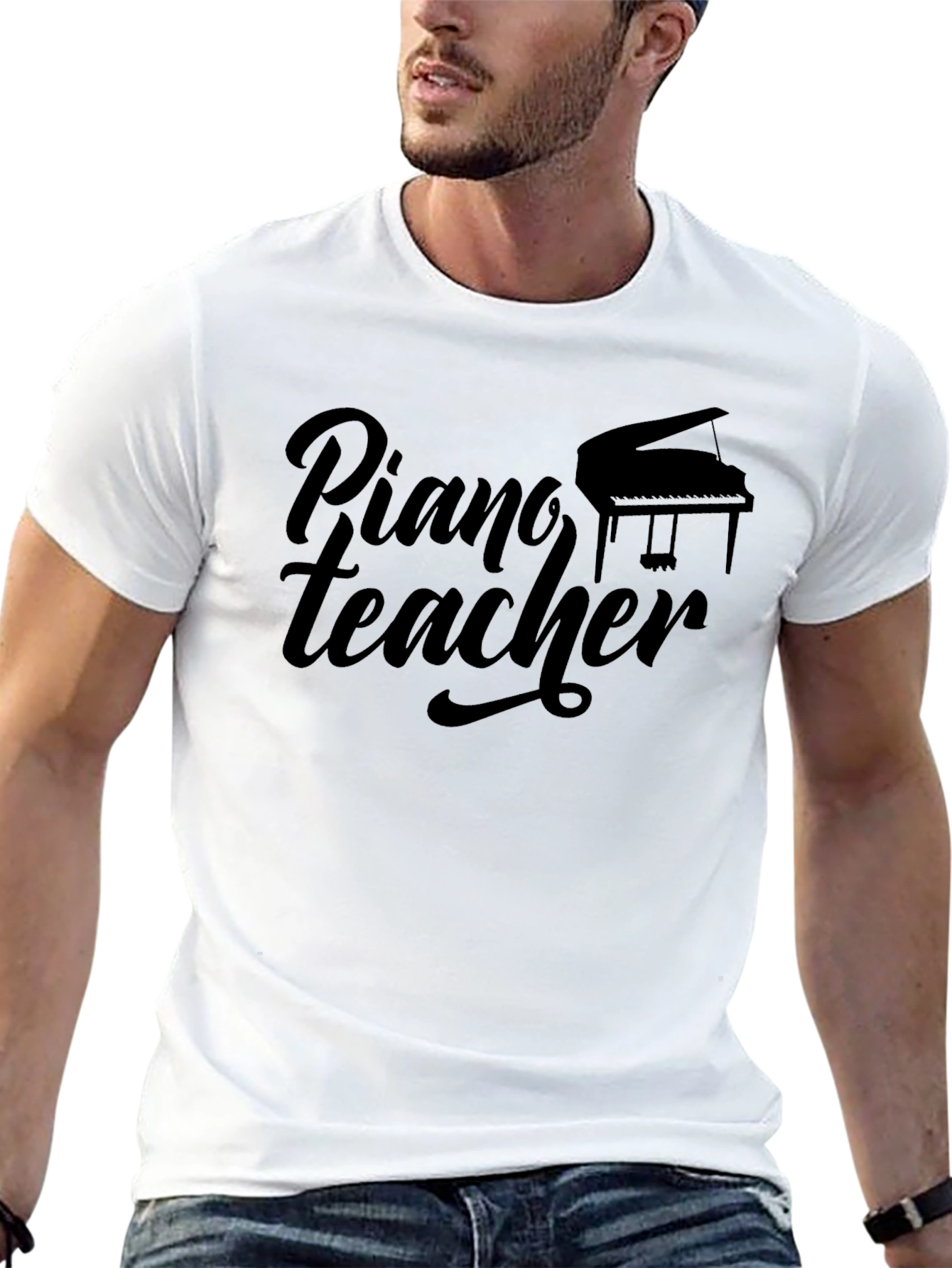 Piano Teacher T-Shirt - Music Instructor Apparel