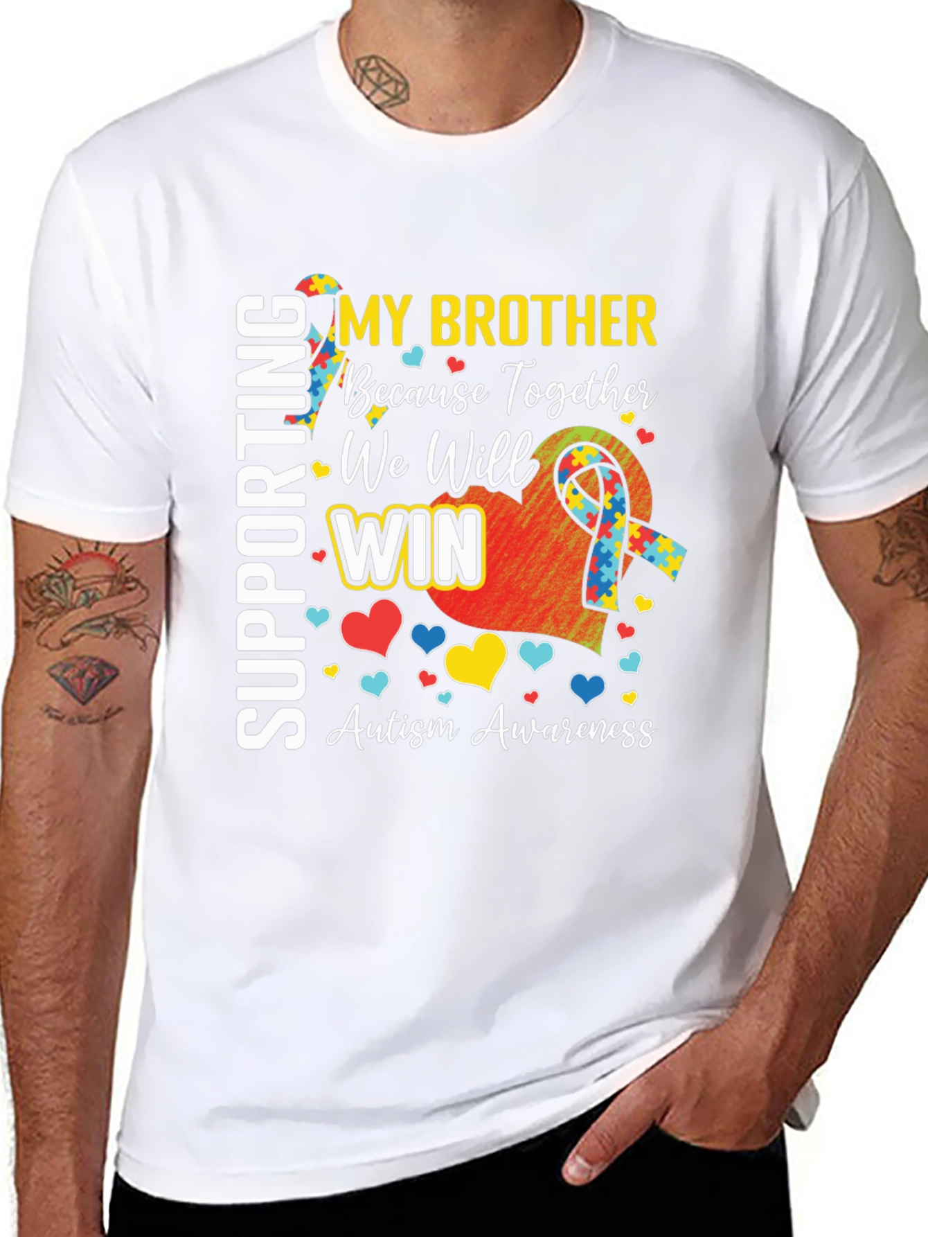 Autism Awareness My Brother T-Shirt