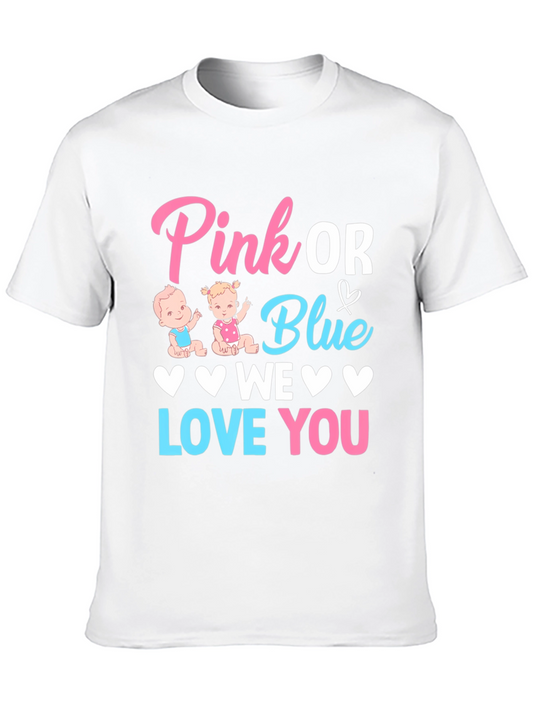 Pink or Blue Gender Reveal T-Shirt