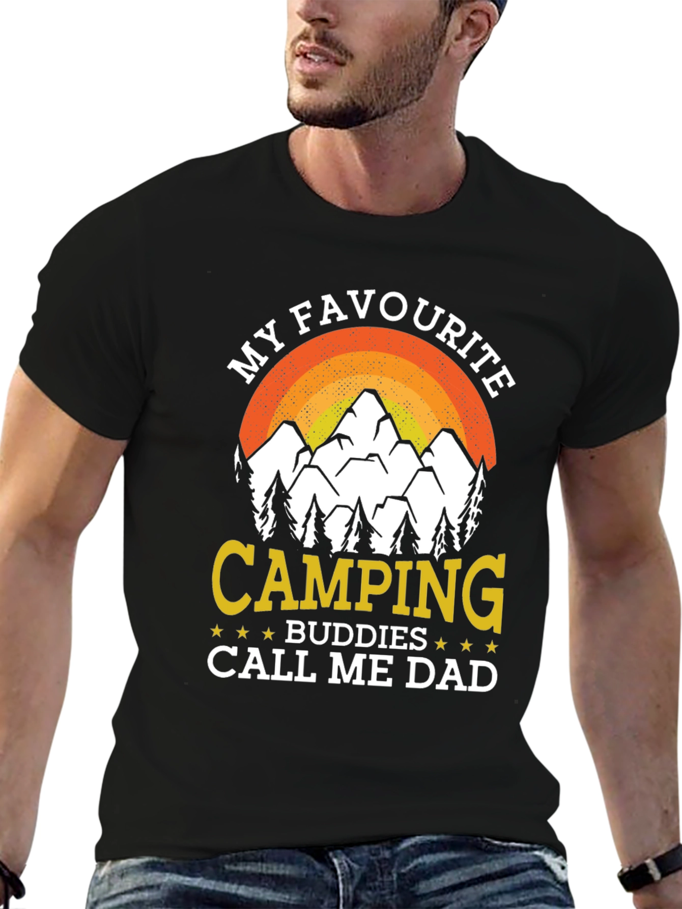 Camping Buddies Call Me Dad T-Shirt