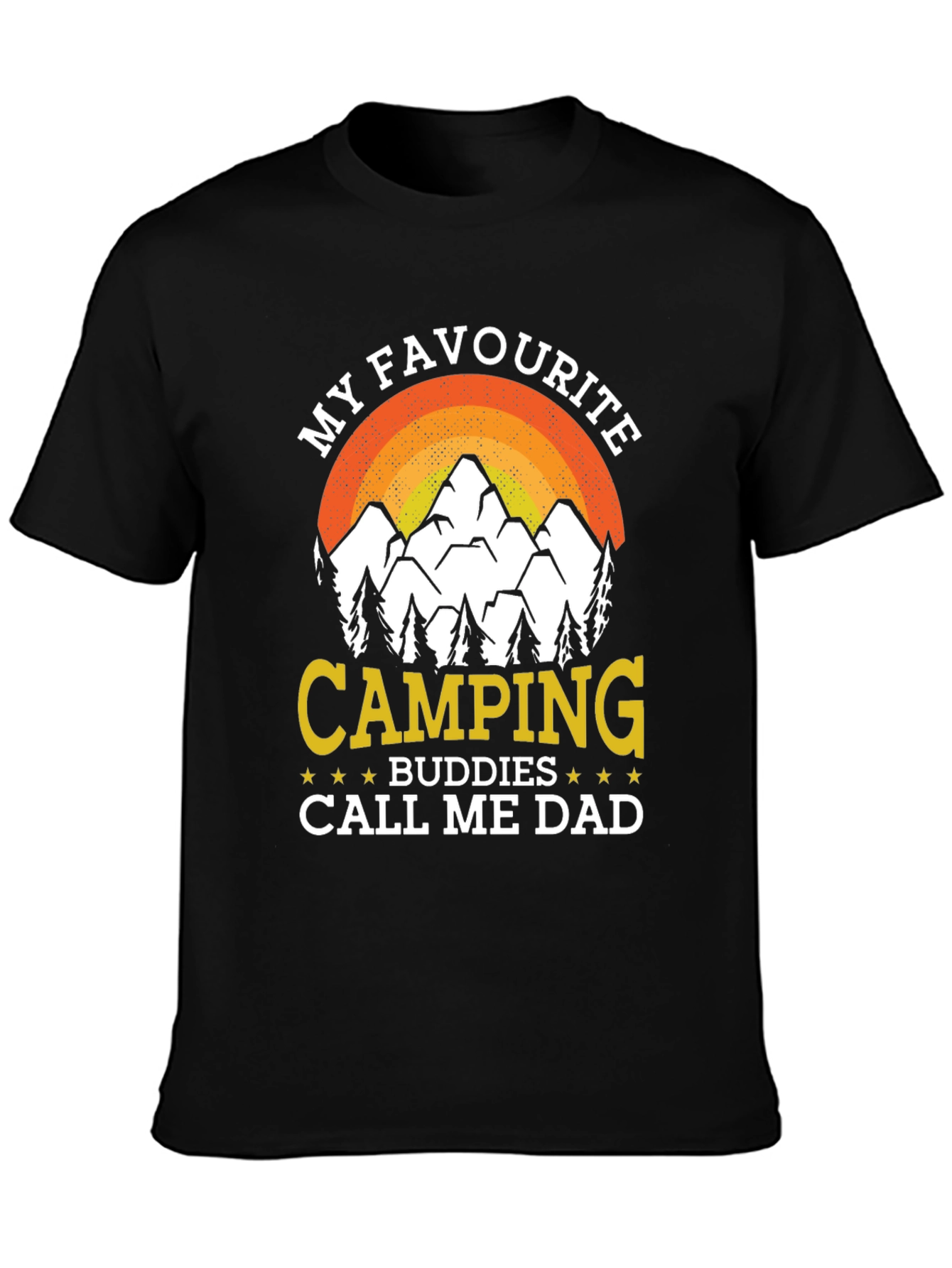 Camping Buddies Call Me Dad T-Shirt
