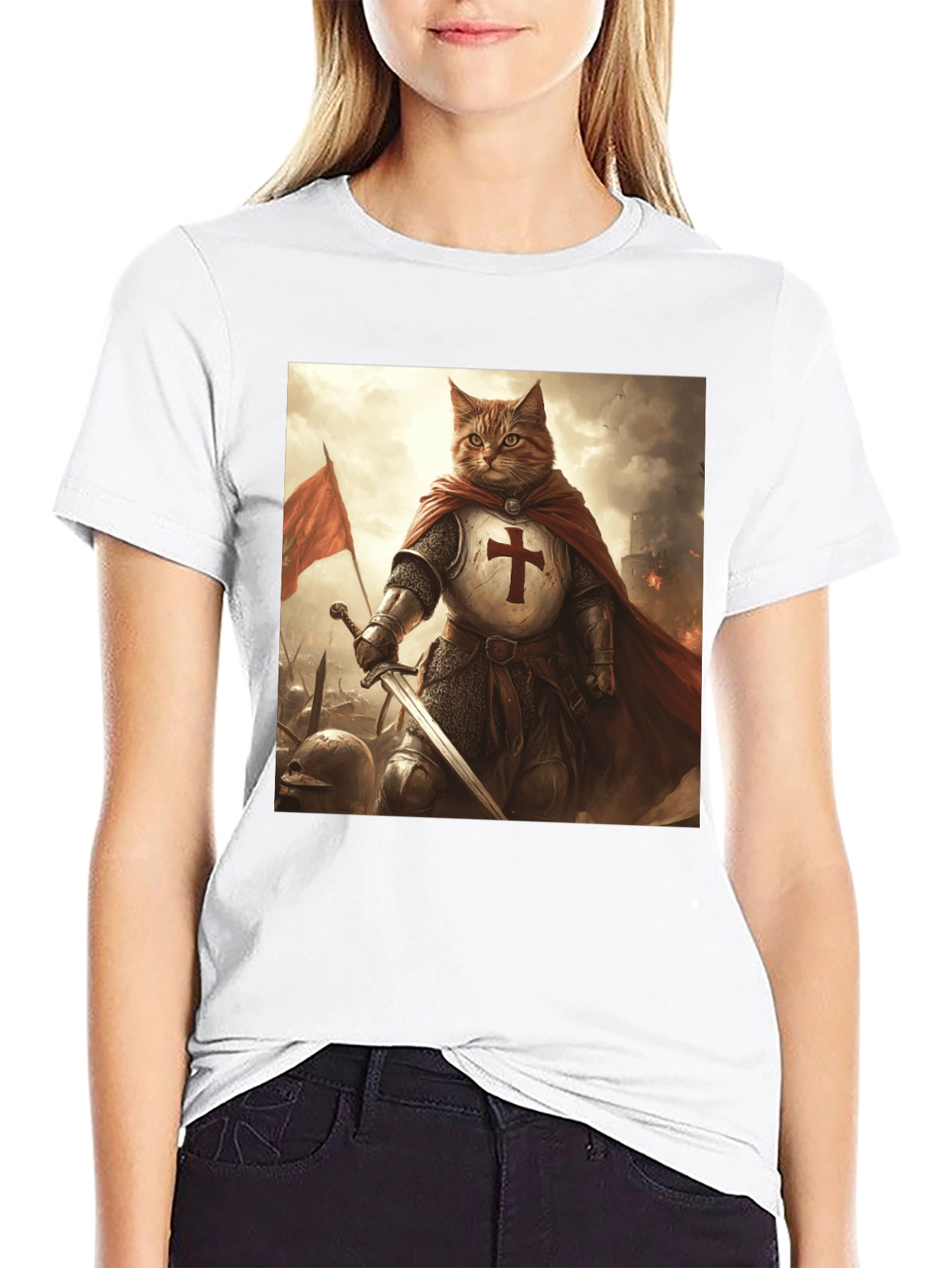 Cat Knight T-Shirt