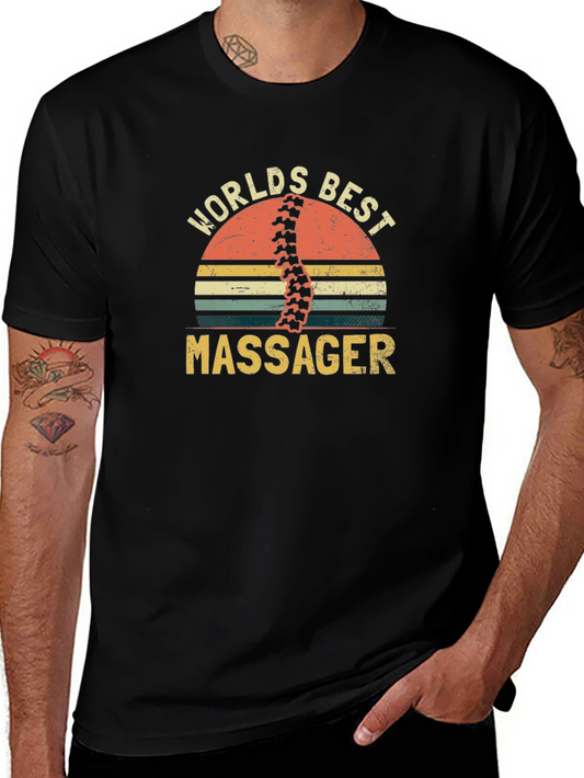 Worlds Best Massager Graphic T-Shirt