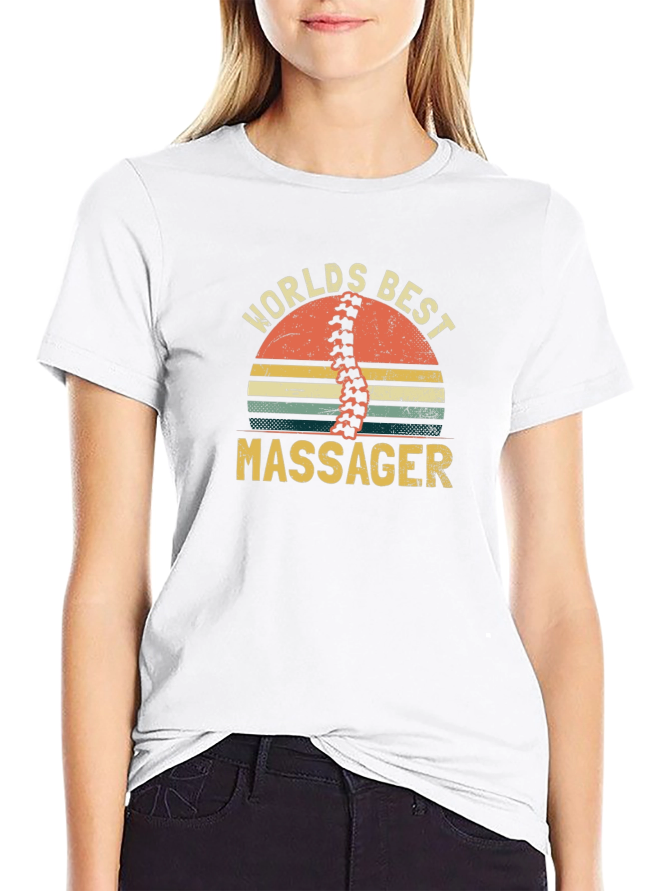 Worlds Best Massager Graphic T-Shirt