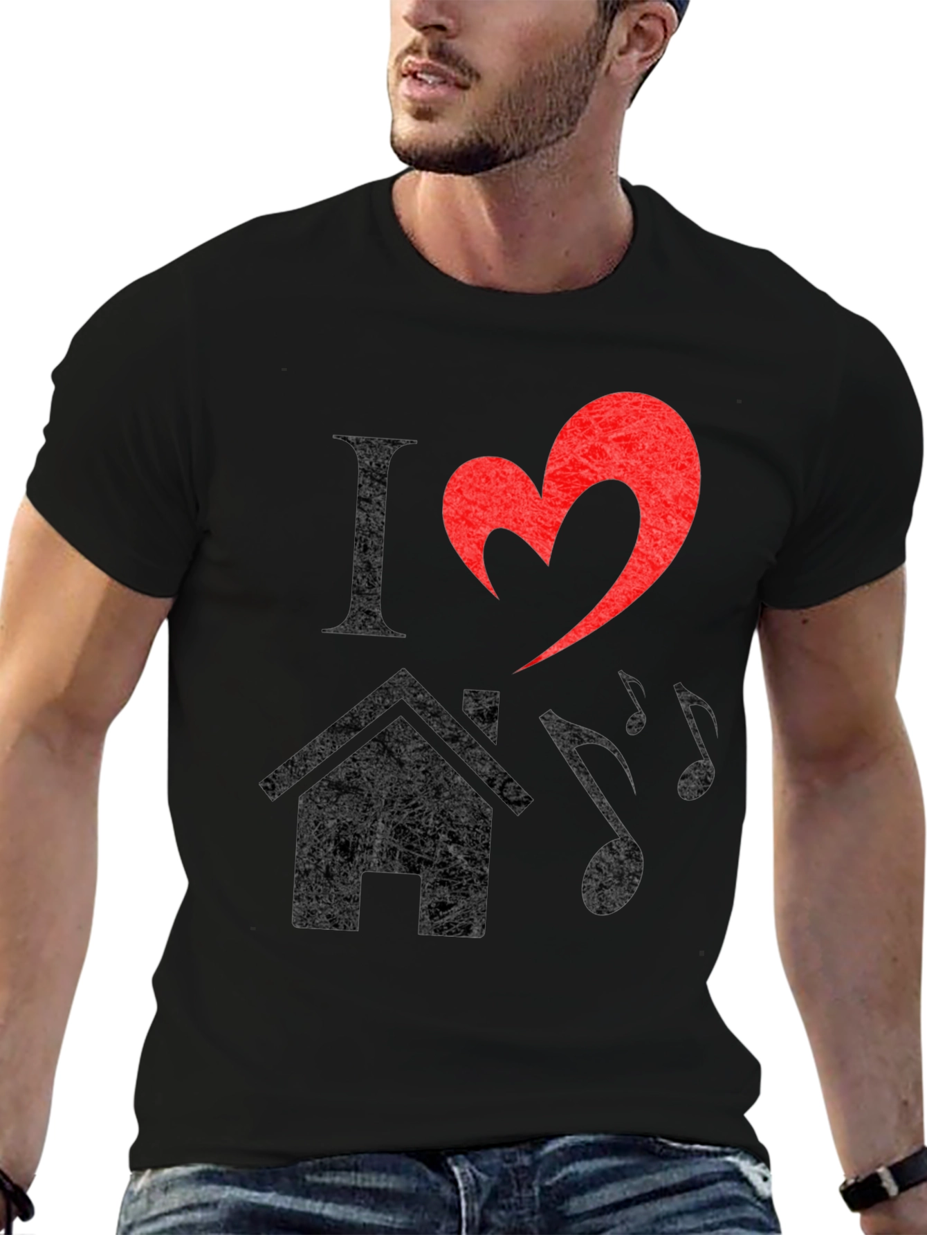 I Heart House Music Graphic T-Shirt