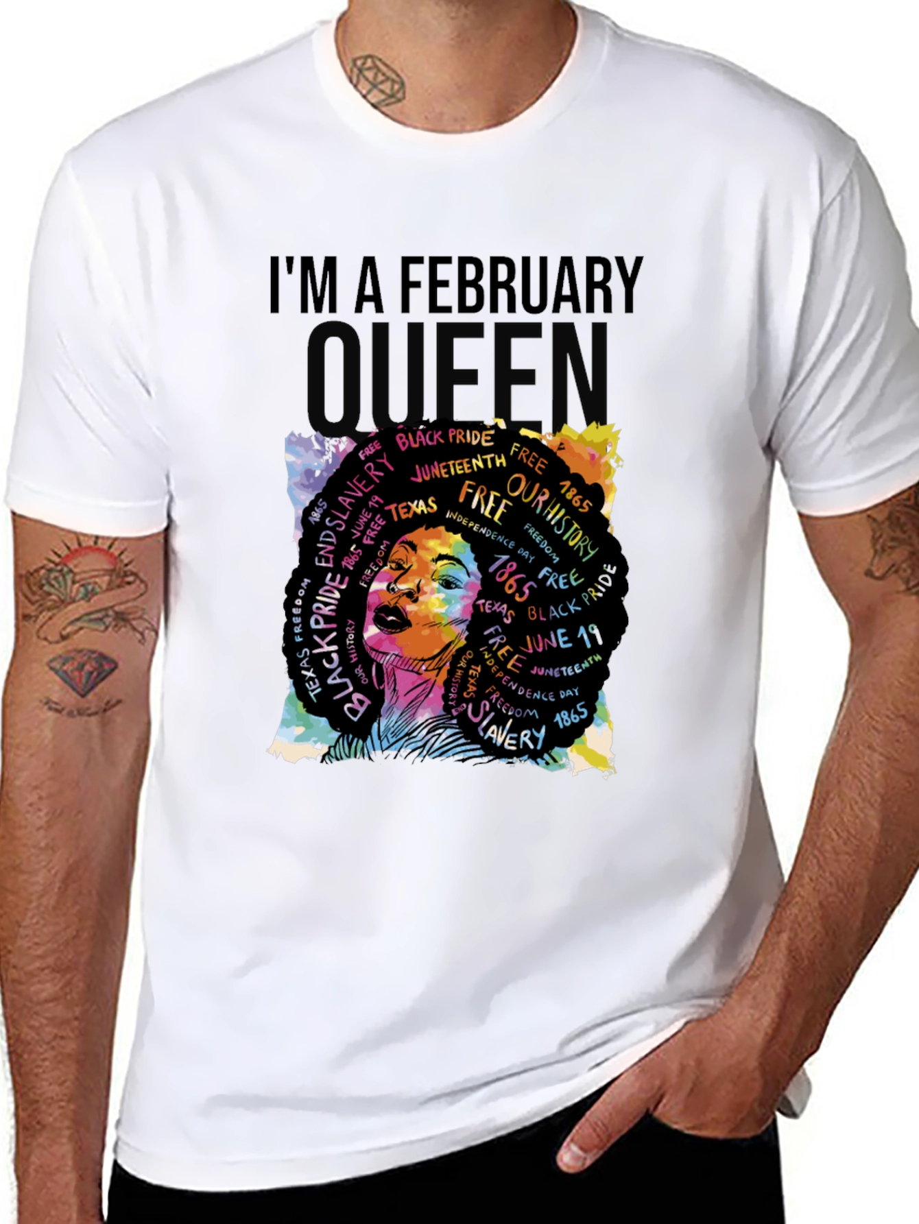 February Queen Black History T-Shirt