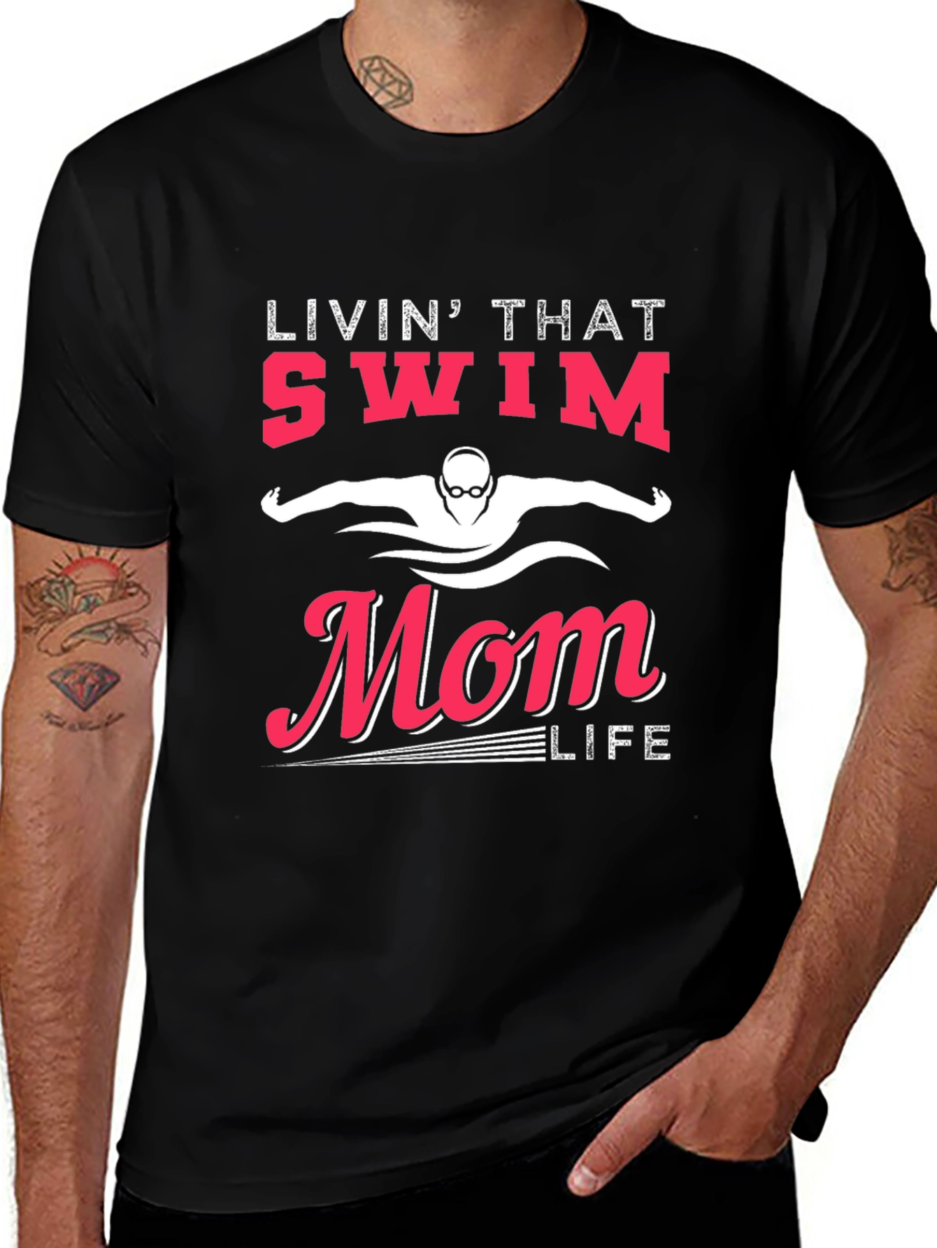 Swim Mom Life T-Shirt