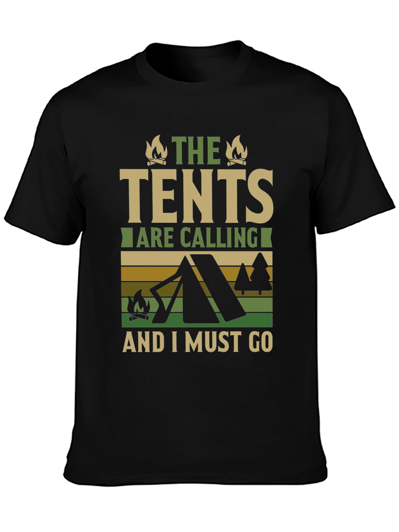 The Tents Are Calling Camping T-Shirt