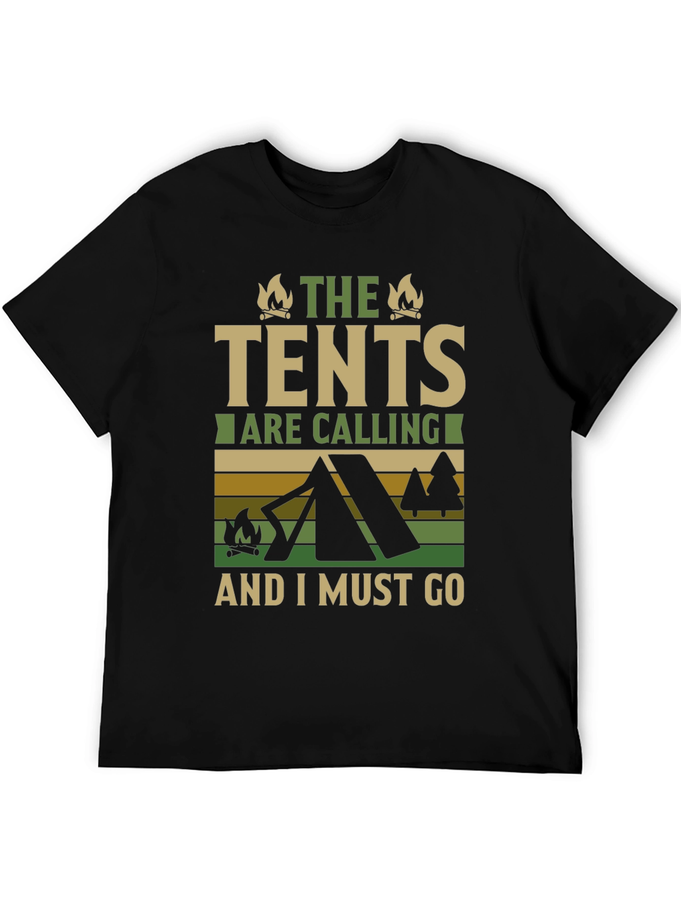 The Tents Are Calling Camping T-Shirt