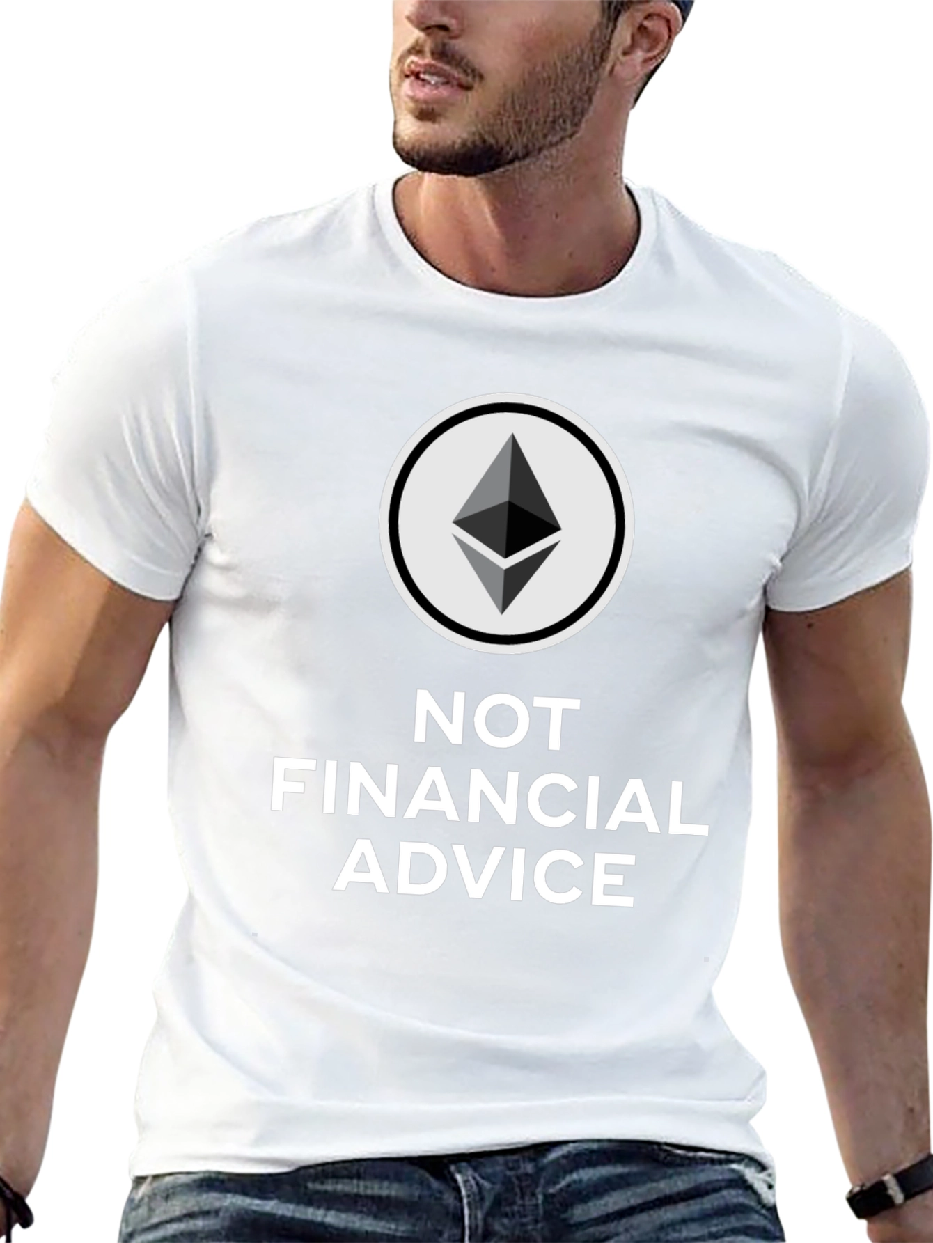 Ethereum Crypto Not Financial Advice T-Shirt