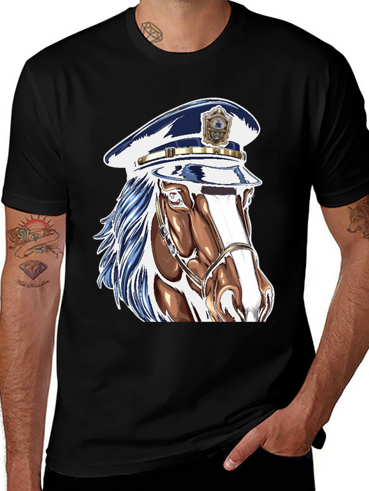 Horse Police T-Shirt - Unique Graphic Tee