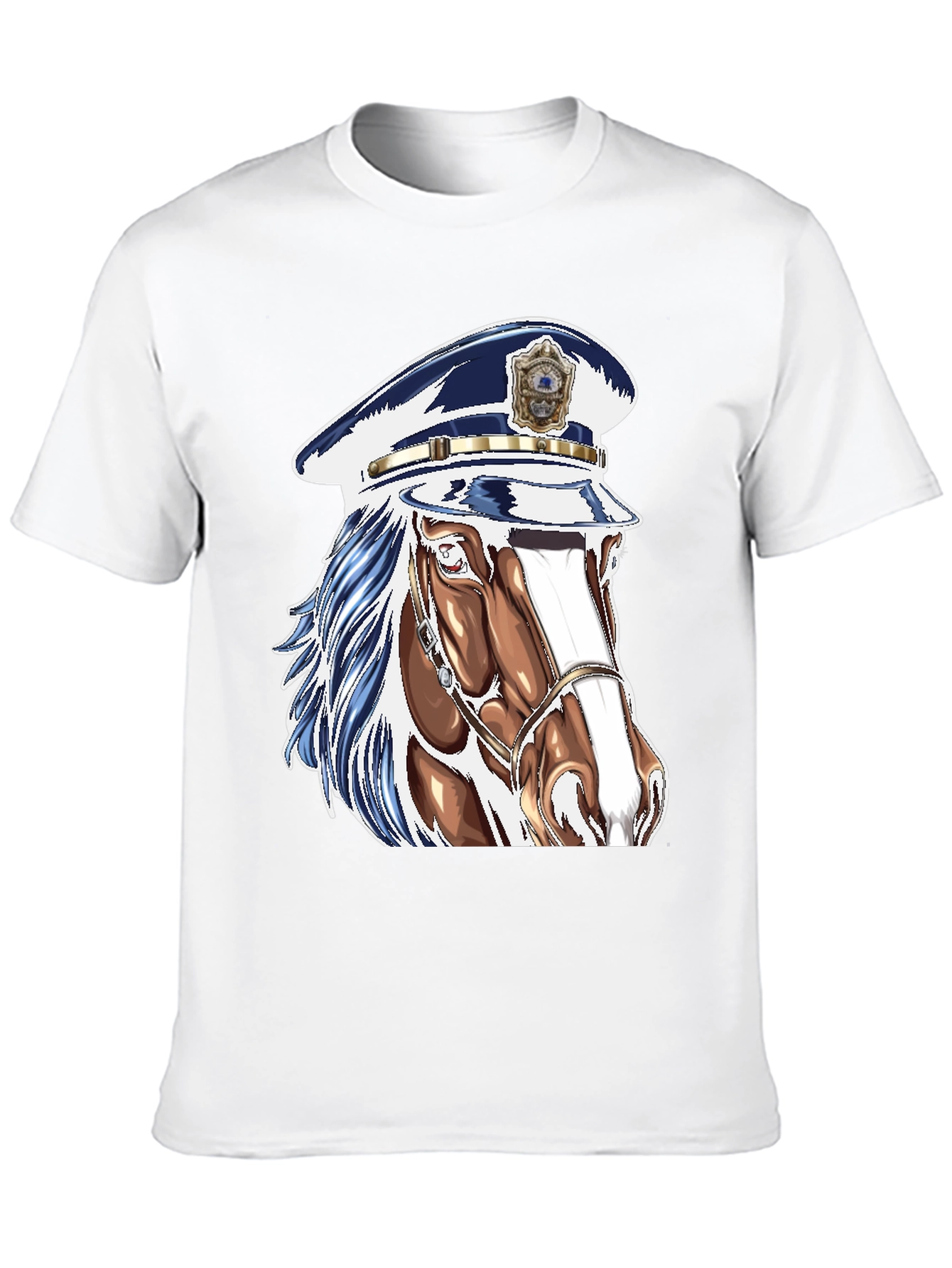 Horse Police T-Shirt - Unique Graphic Tee