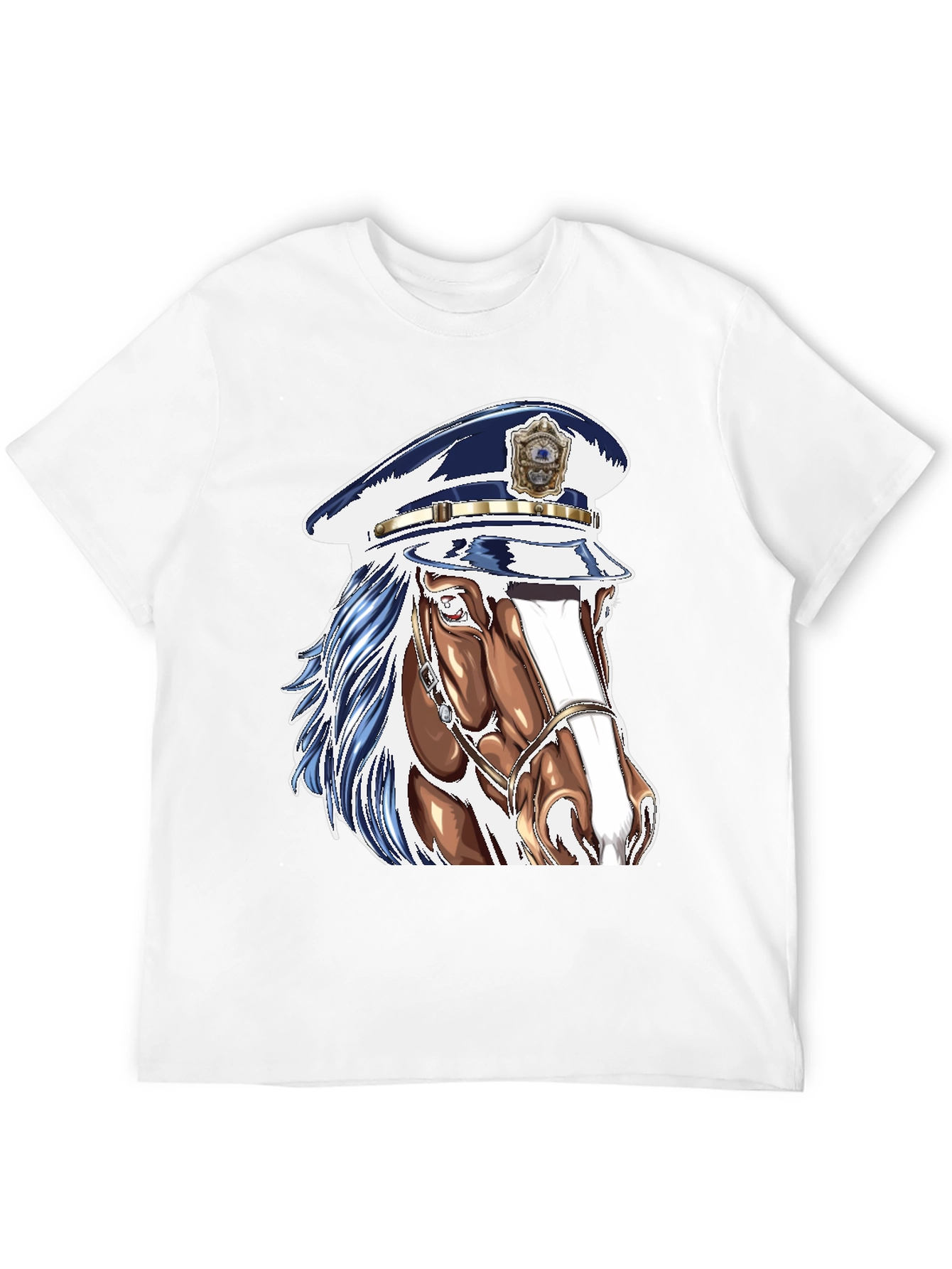 Horse Police T-Shirt - Unique Graphic Tee