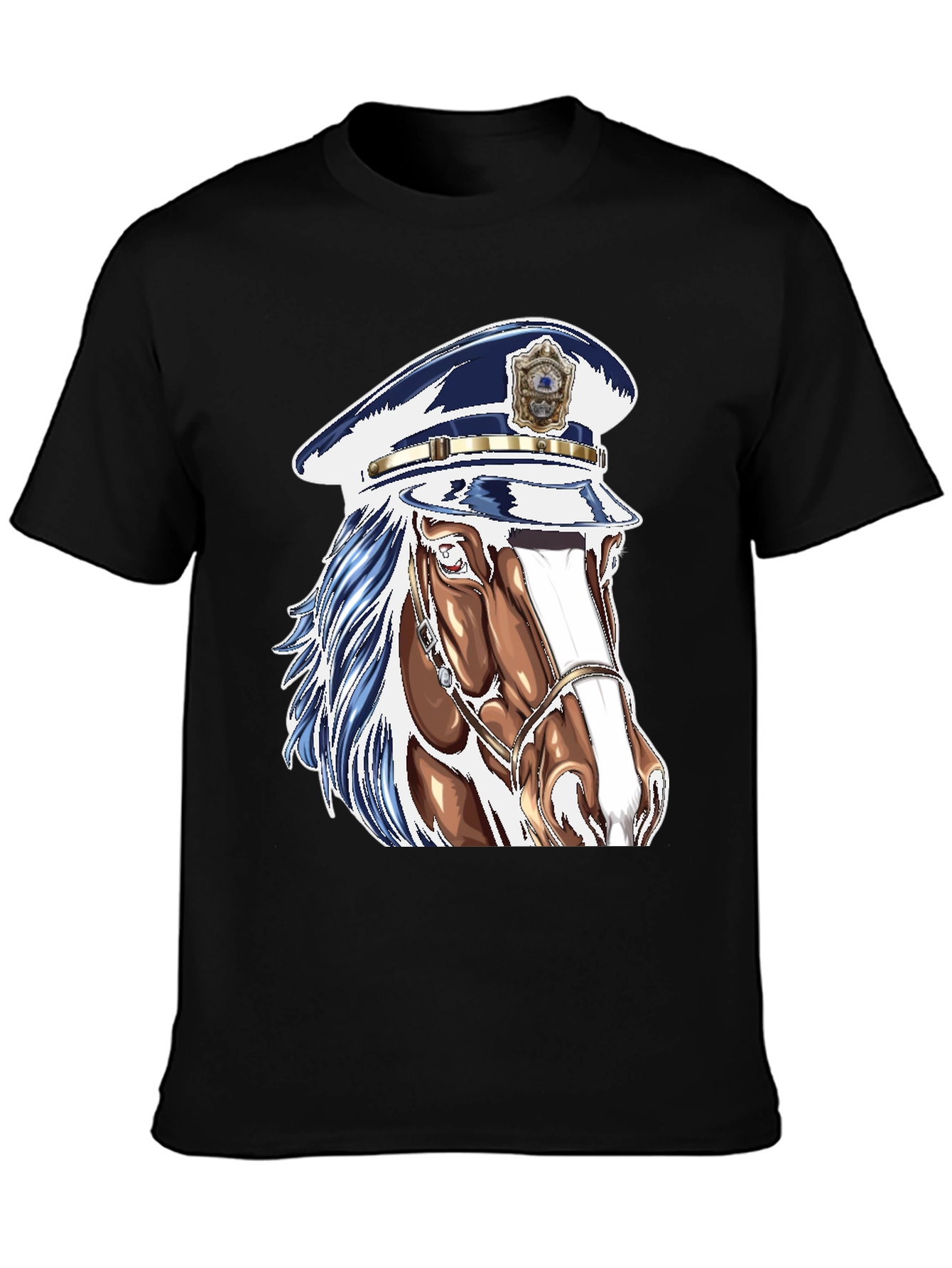 Horse Police T-Shirt - Unique Graphic Tee