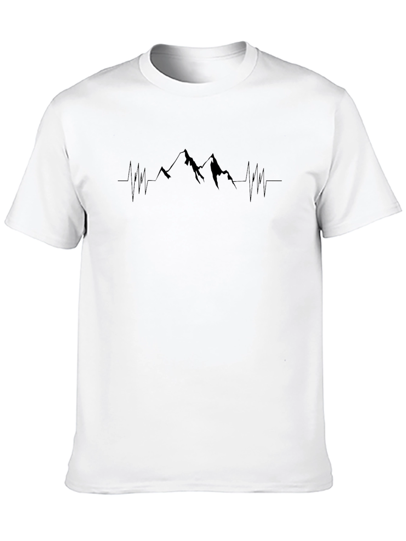 Mountain Heartbeat T-Shirt - Adventure Awaits!