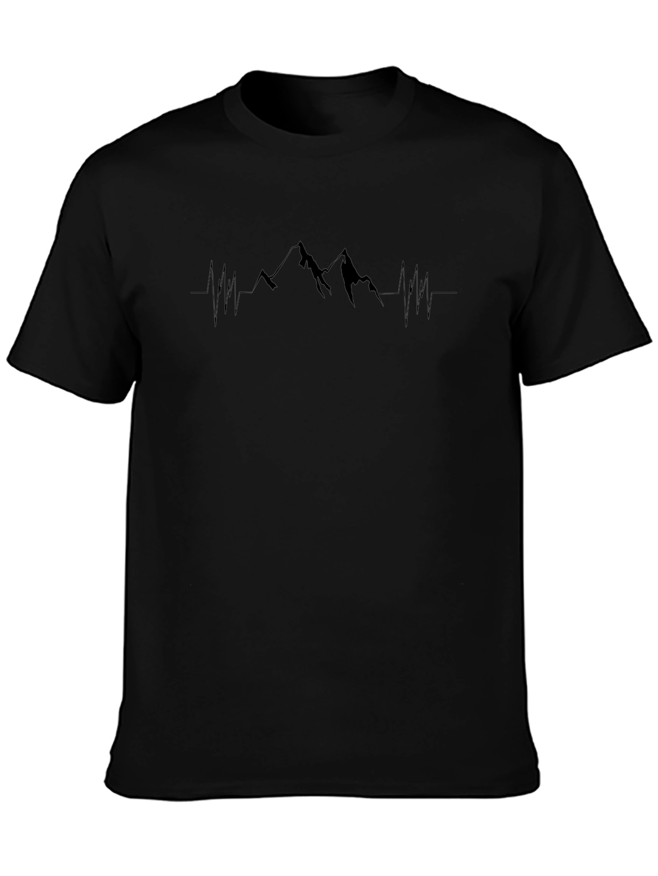 Mountain Heartbeat T-Shirt - Adventure Awaits!