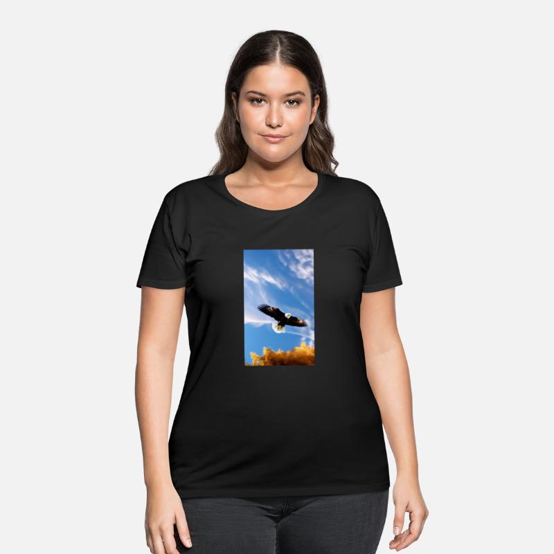 A soaring eagle in the sky-2