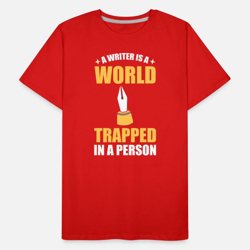 A Writer Is A World Trapped In A Person Writer