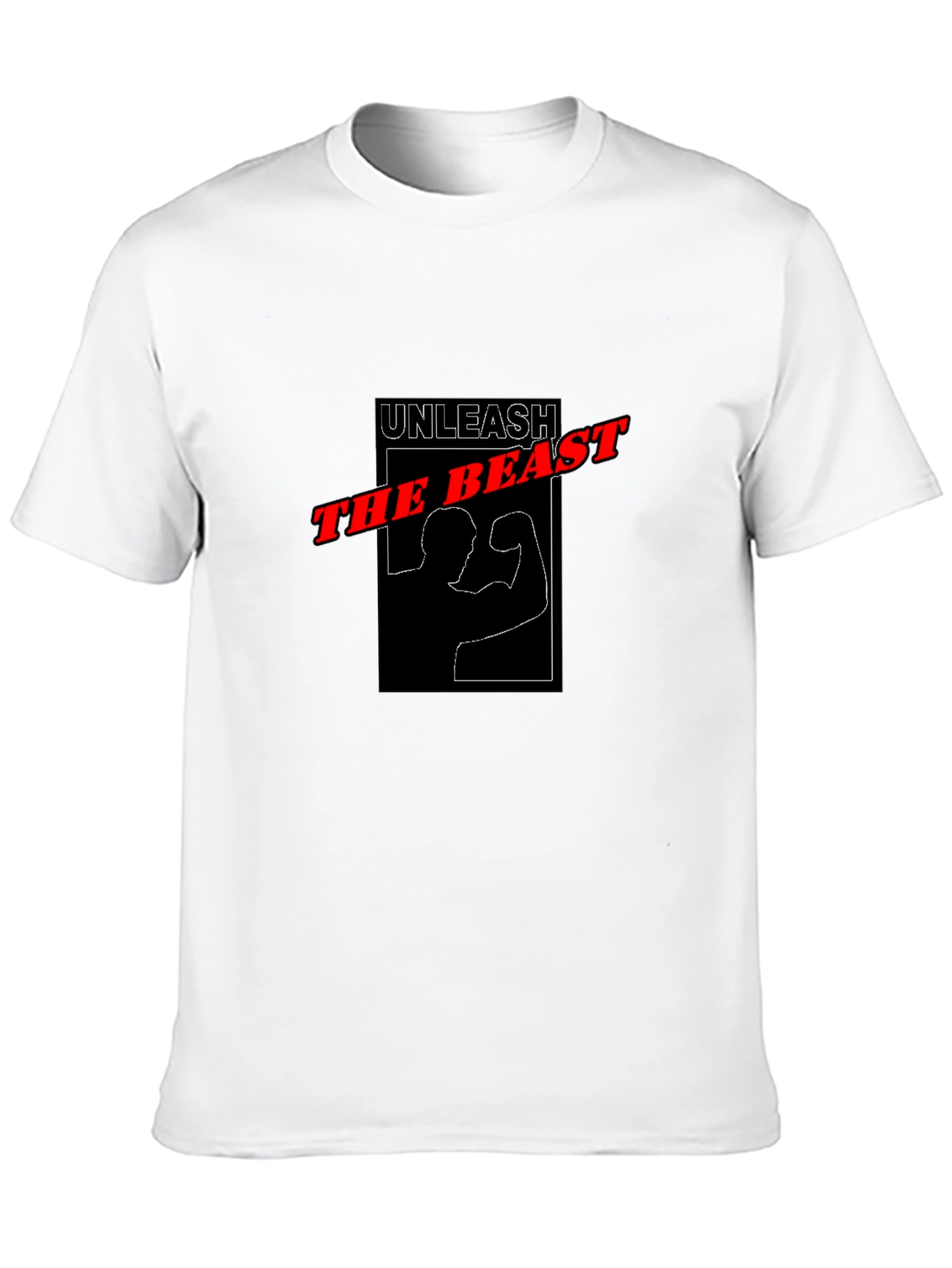 Unleash The Beast Black Graphic Tee