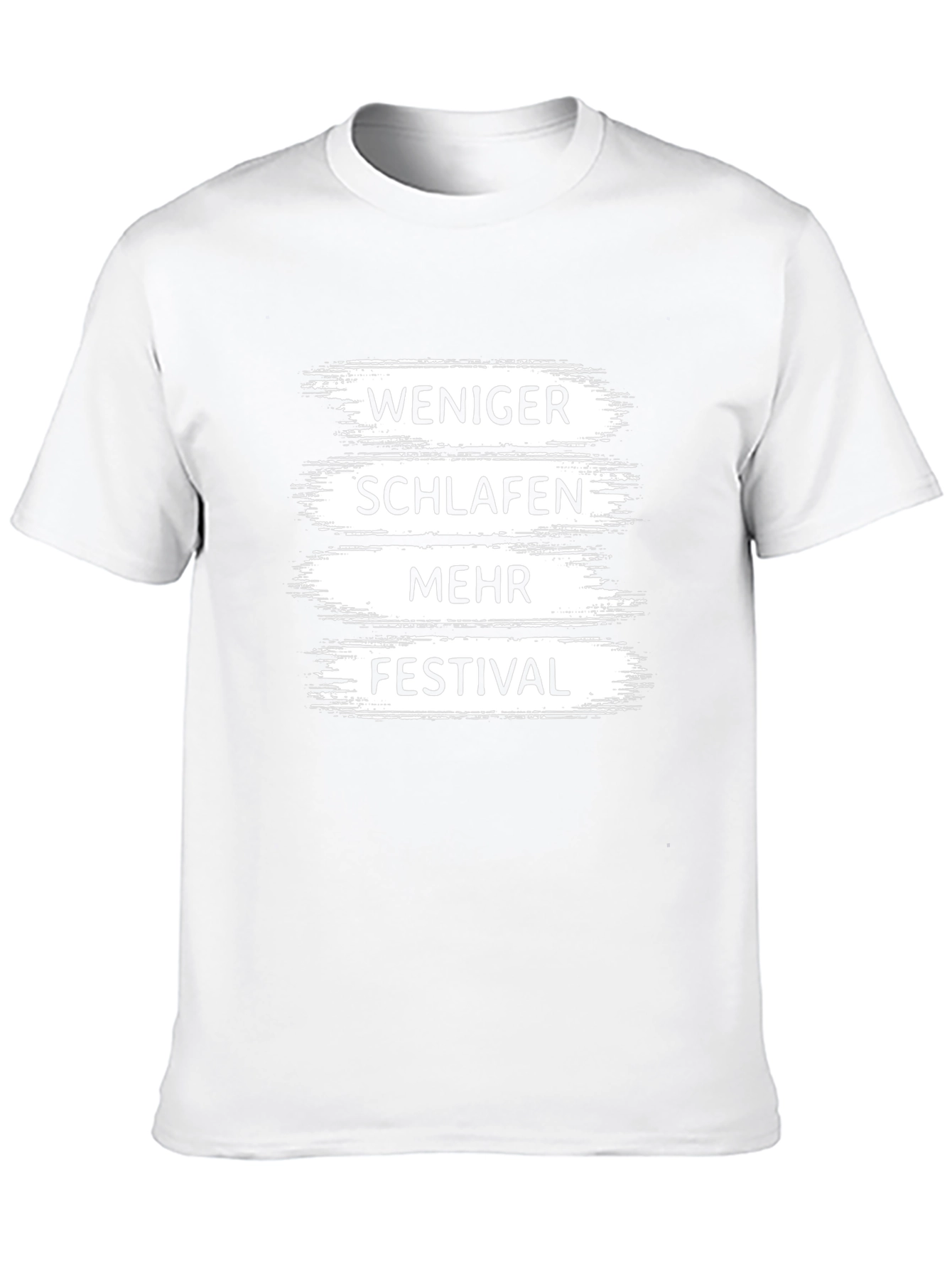 Weniger Schlafen Mehr Festival T-Shirt