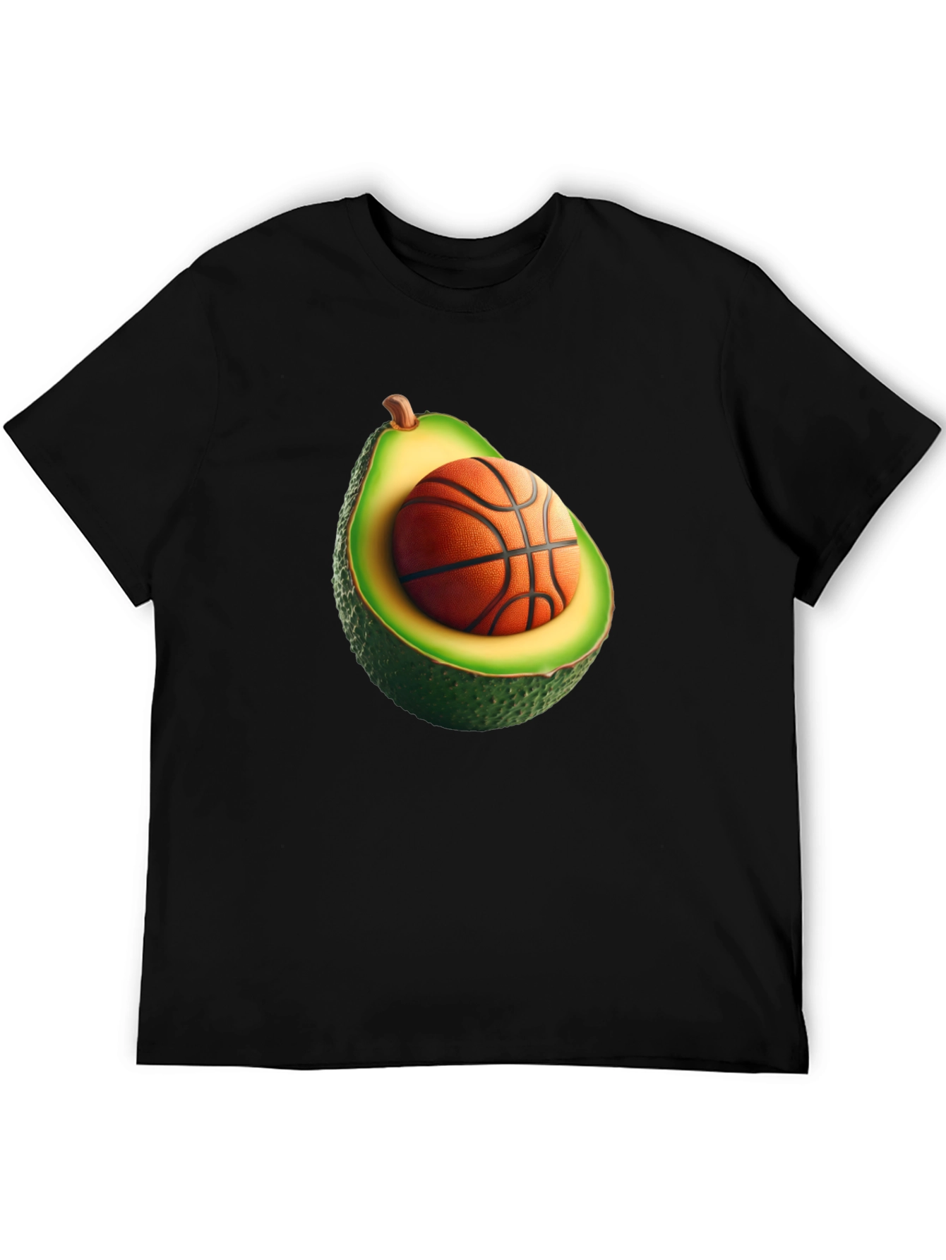 Avocado Basketball T-Shirt - Funny Graphic Tee