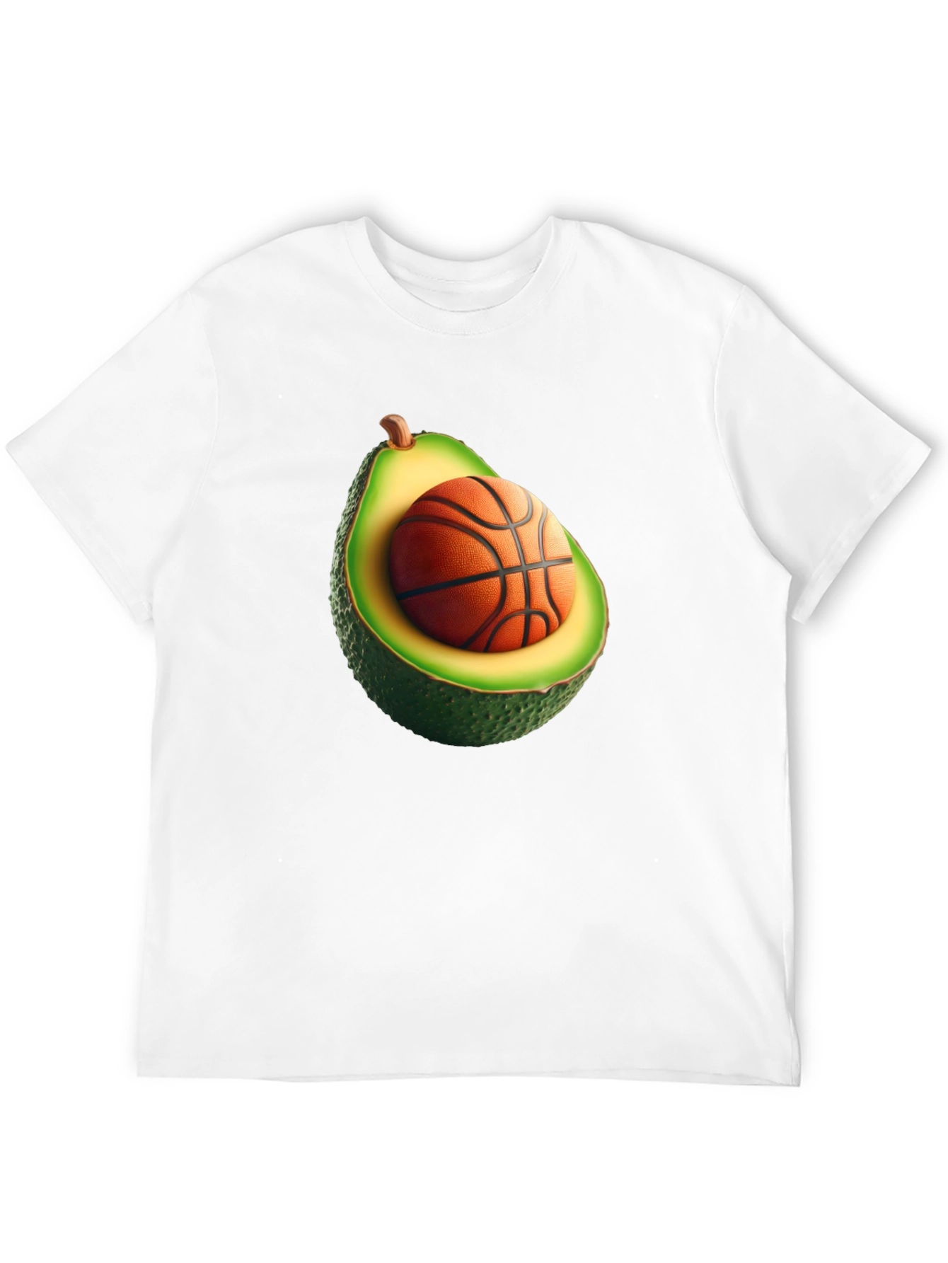 Avocado Basketball T-Shirt - Funny Graphic Tee