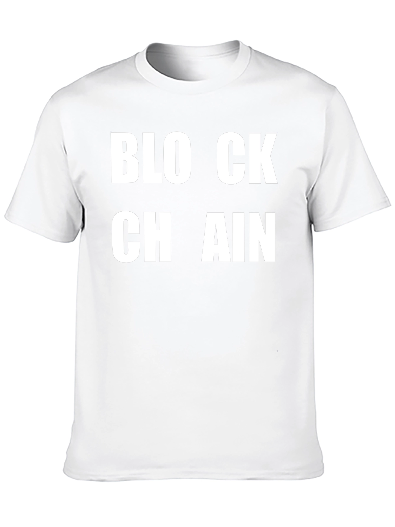 Blockchain Graphic Tee - Crypto Enthusiast Apparel