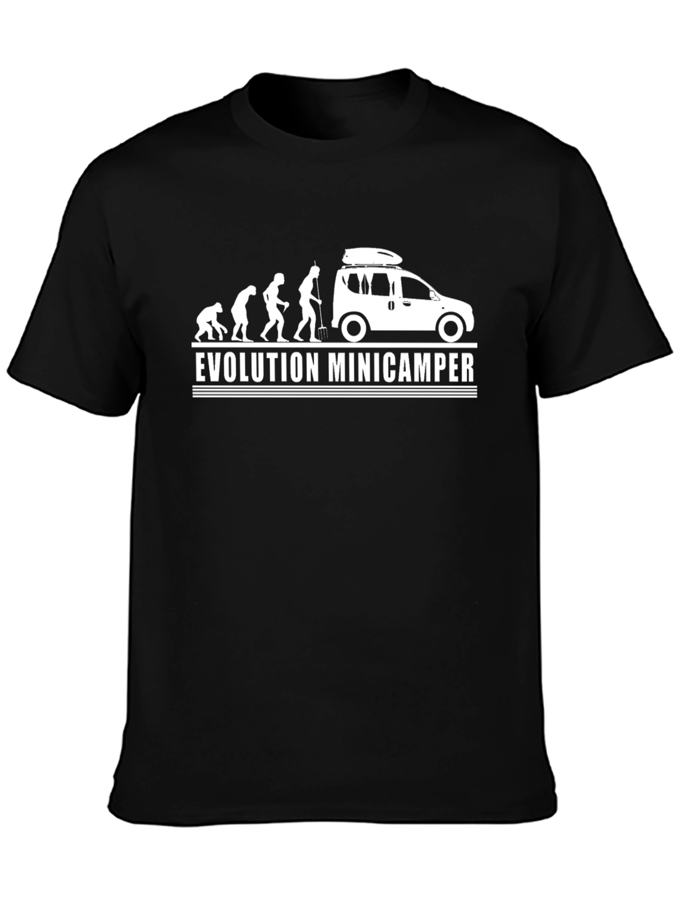 Evolution Minicamper Black T-Shirt