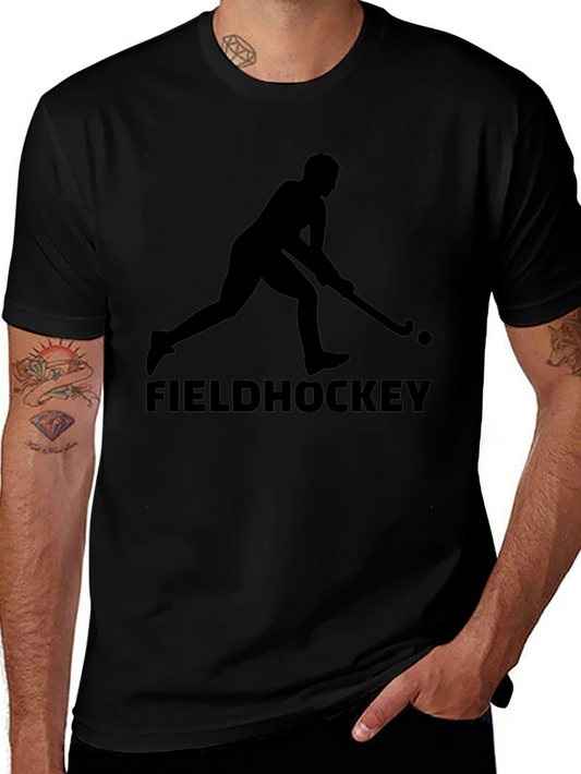 Field Hockey Player Graphic Tee