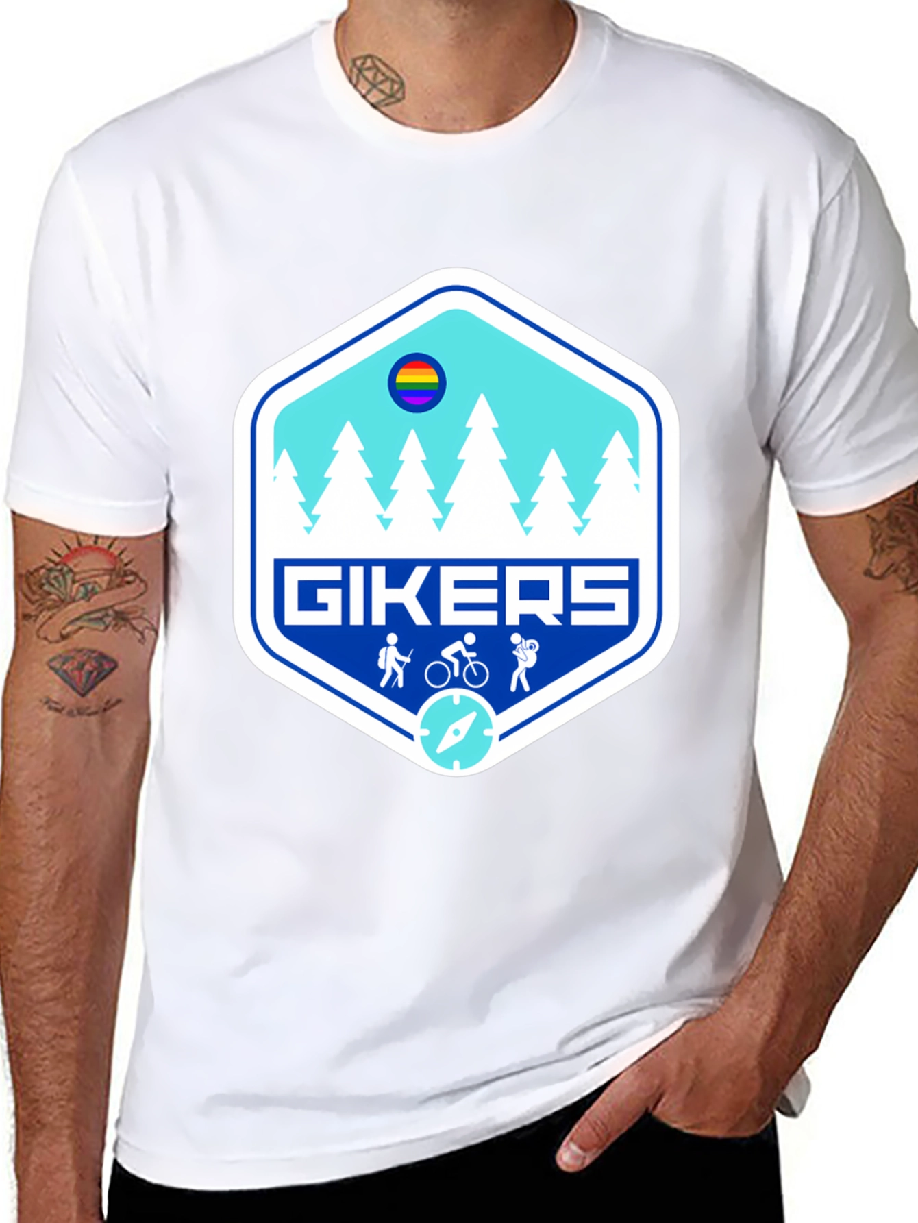 Gikers Outdoor Adventure T-Shirt