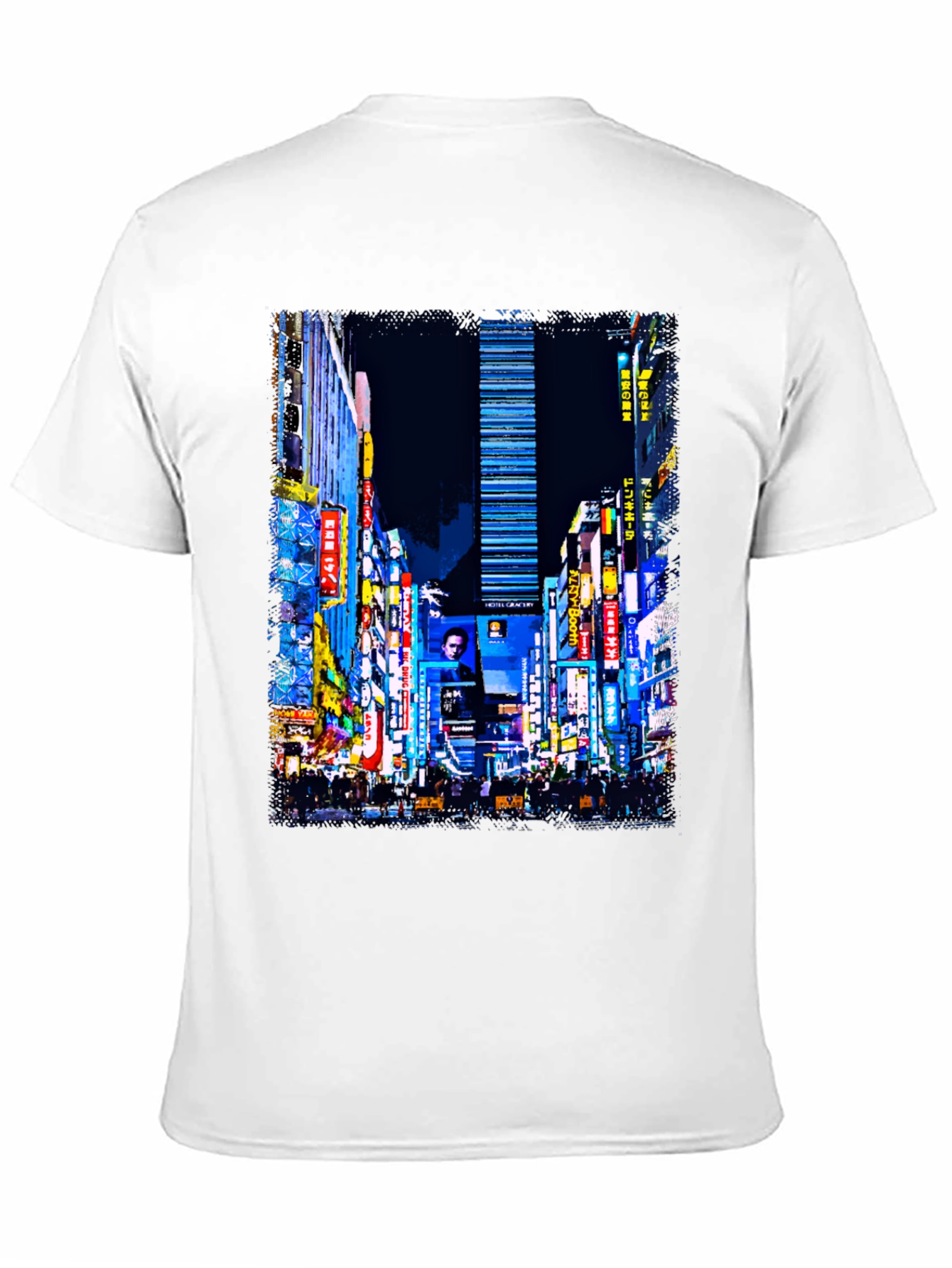 Tokyo Street T-Shirt - Night Cityscape Graphic Tee