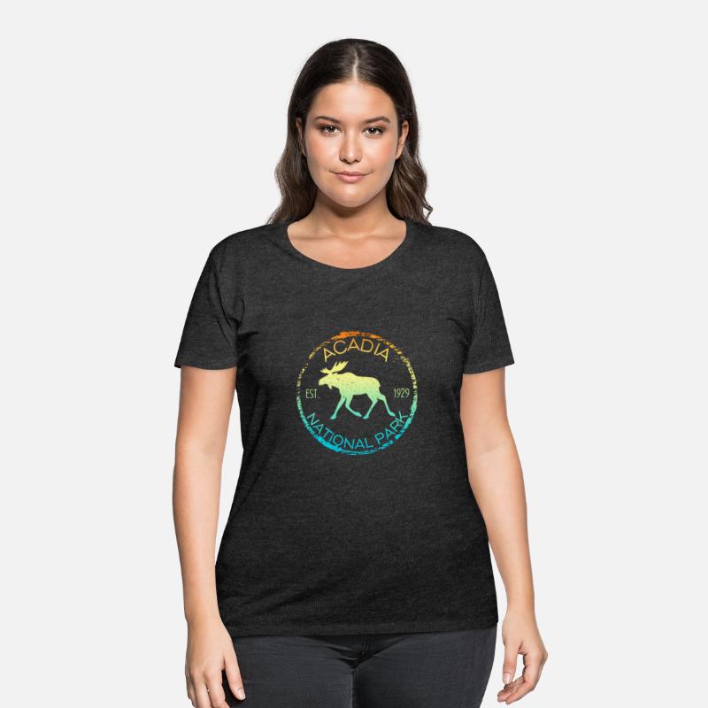 Acadia National Park Maine Moose Hiker