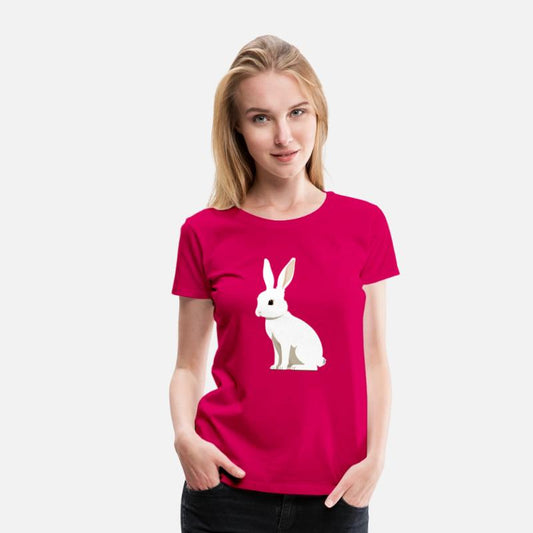Adorable Little White Easter Bunny Rabbit