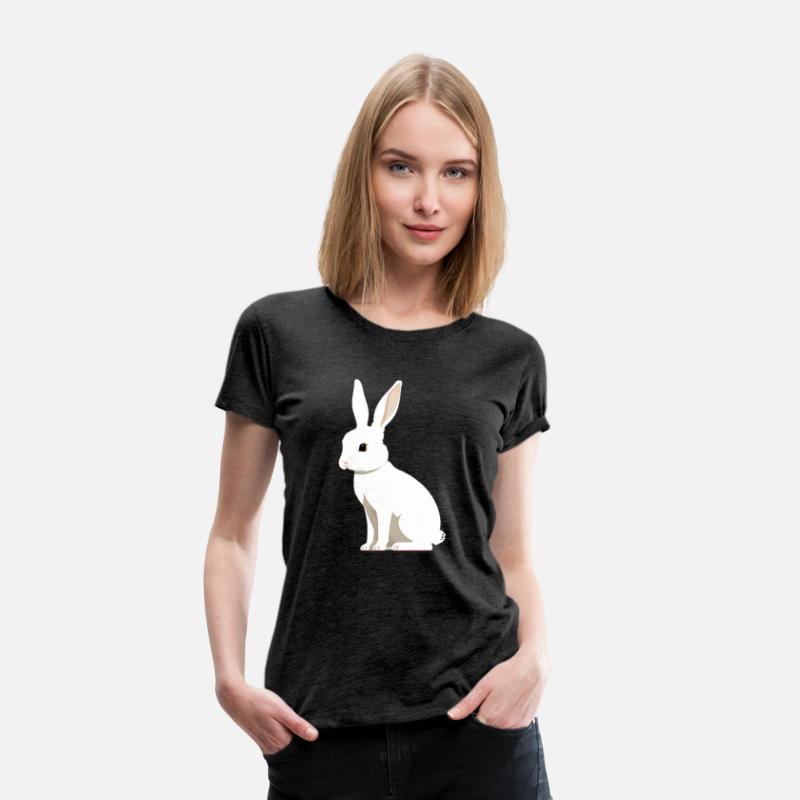 Adorable Little White Easter Bunny Rabbit