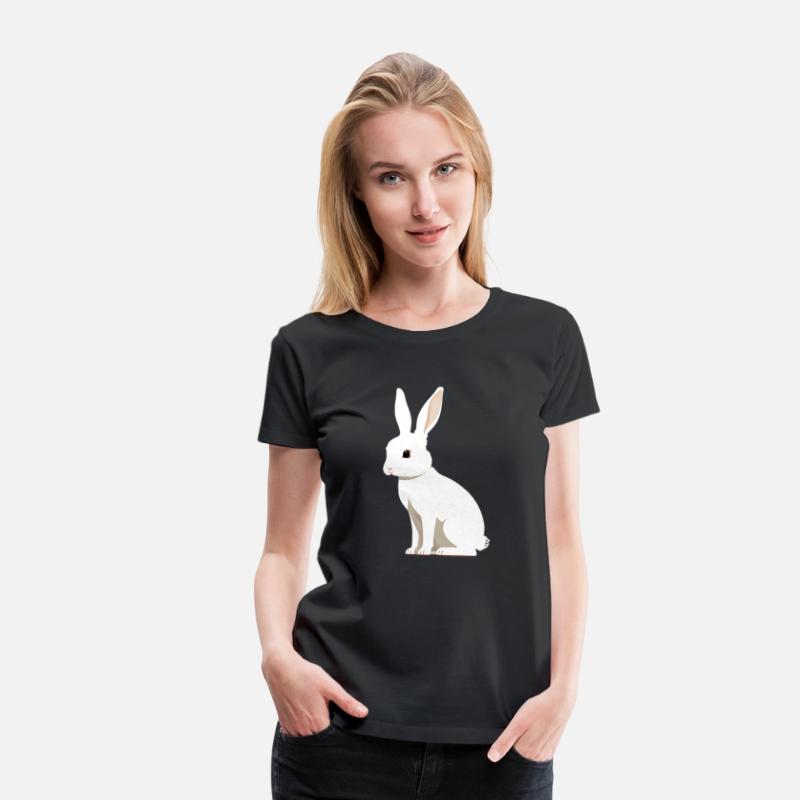 Adorable Little White Easter Bunny Rabbit