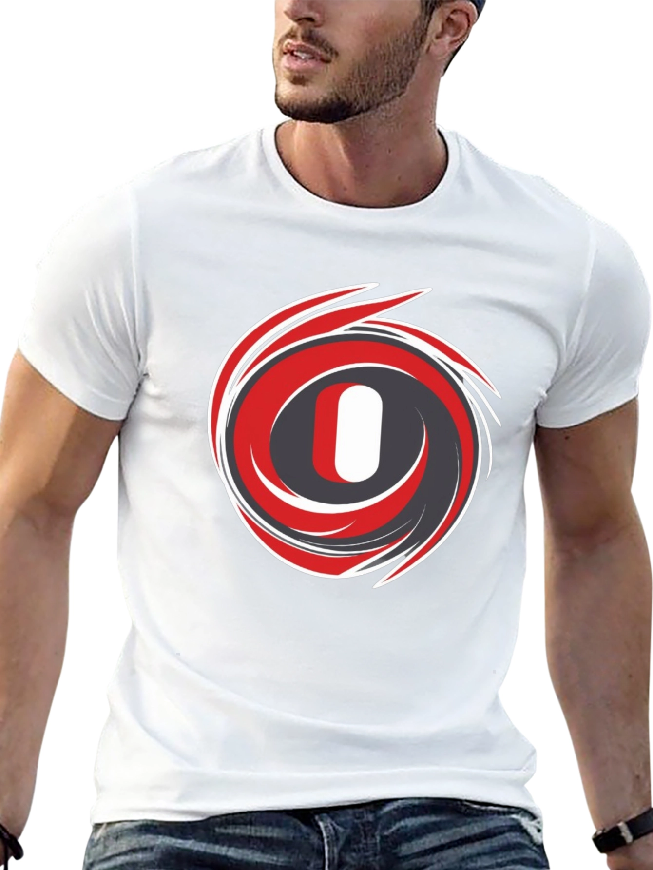 Vortex Graphic Tee - Modern Style