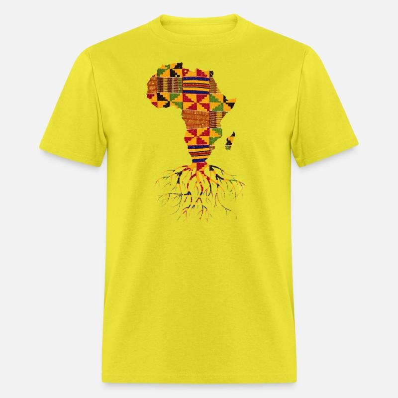 Africa Map Traditional Kente Cloth African Roots