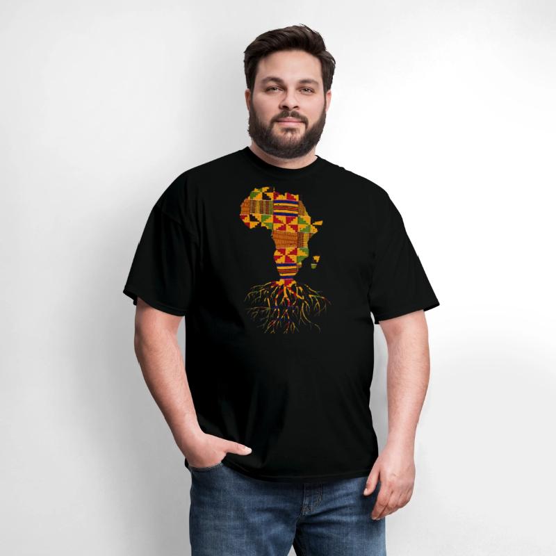 Africa Map Traditional Kente Cloth African Roots